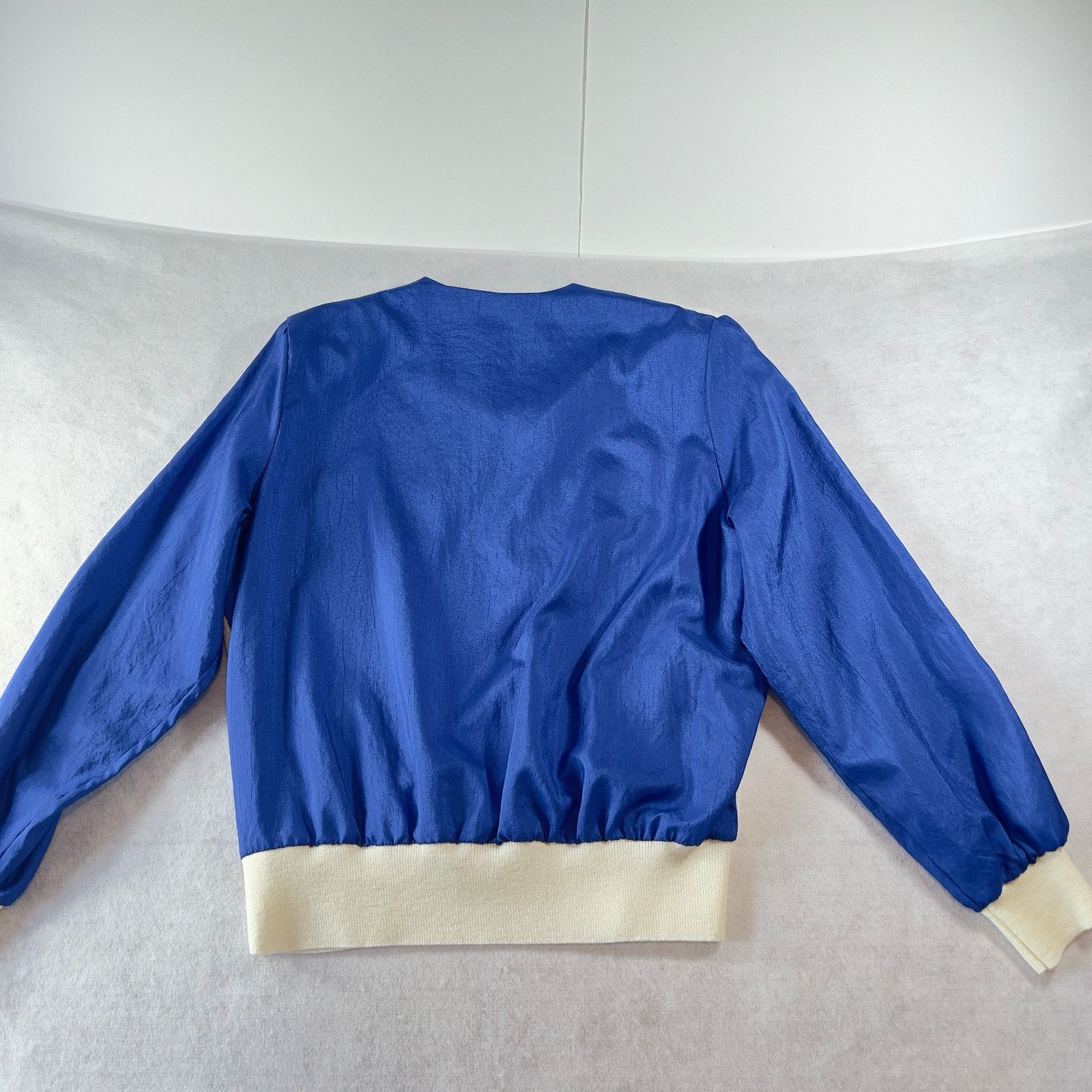 Other Samantha Boca Raton FL Top 100% Polyester Long Sleeve USA Size M / US 6-8 / IT 42-44 - 3 Thumbnail
