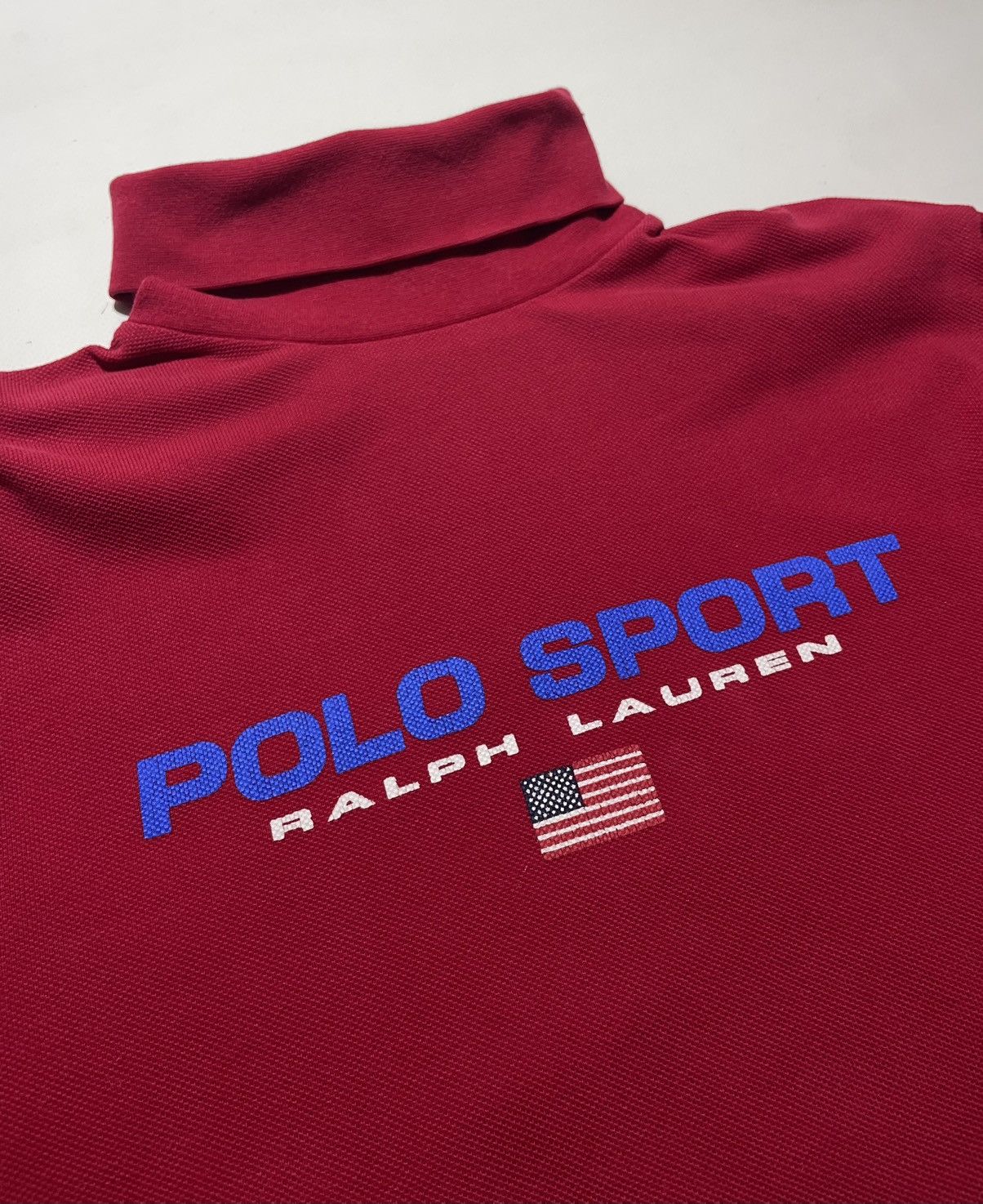 Polo Ralph Lauren Vintag Ralph Lauren Polo Sport Big Logo Turtleneck Size US L / EU 52-54 / 3 - 3 Thumbnail