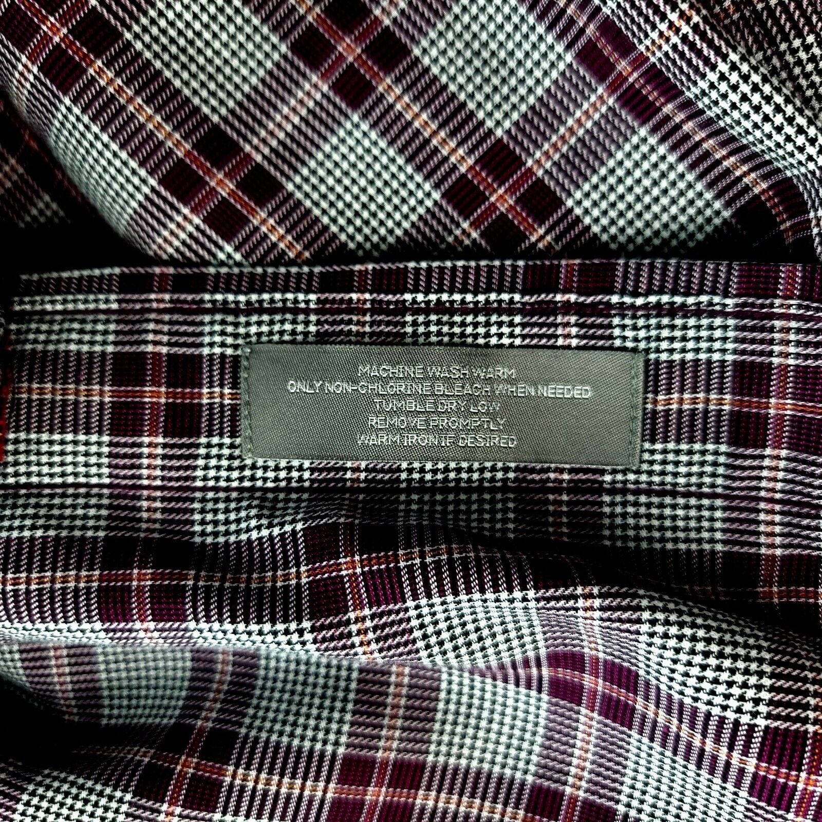 Daniel Cremieux Daniel Cremieux Signature Non Iron Purple White Glen Plaid M Size US M / EU 48-50 / 2 - 10 Thumbnail