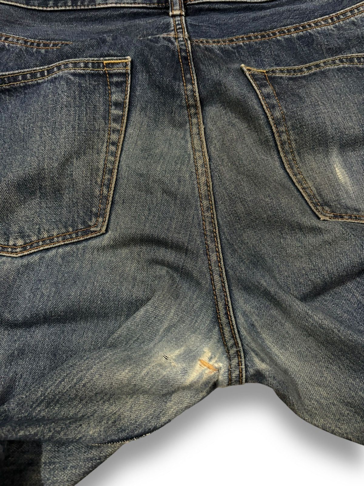 Jun Takahashi Vintage Y2K Uniqlo Dirt Mud Wash Loose Fit Jeans Size US 34 / EU 50 - 12 Thumbnail