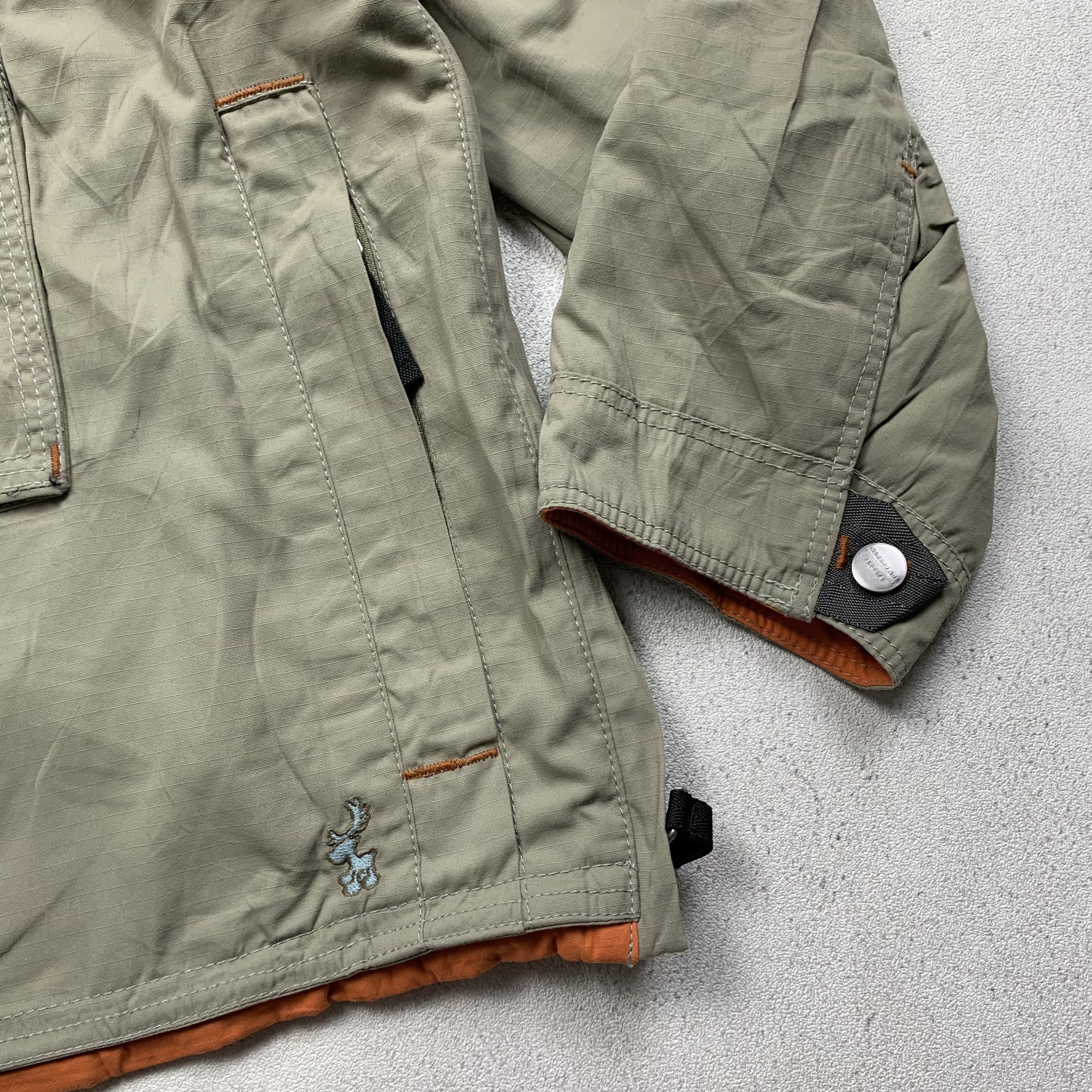Japanese Brand Vintage Kensho Abe Cagoule Half Zip Jacket Size US L / EU 52-54 / 3 - 3 Thumbnail