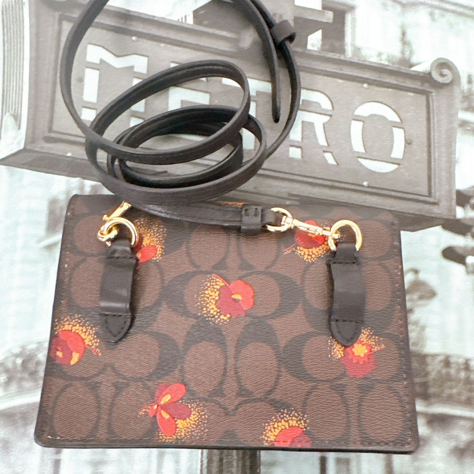 Coach Coach C6040 Foldover Belt Bag In Signature Canvas Brown Size ONE SIZE - 7 Thumbnail