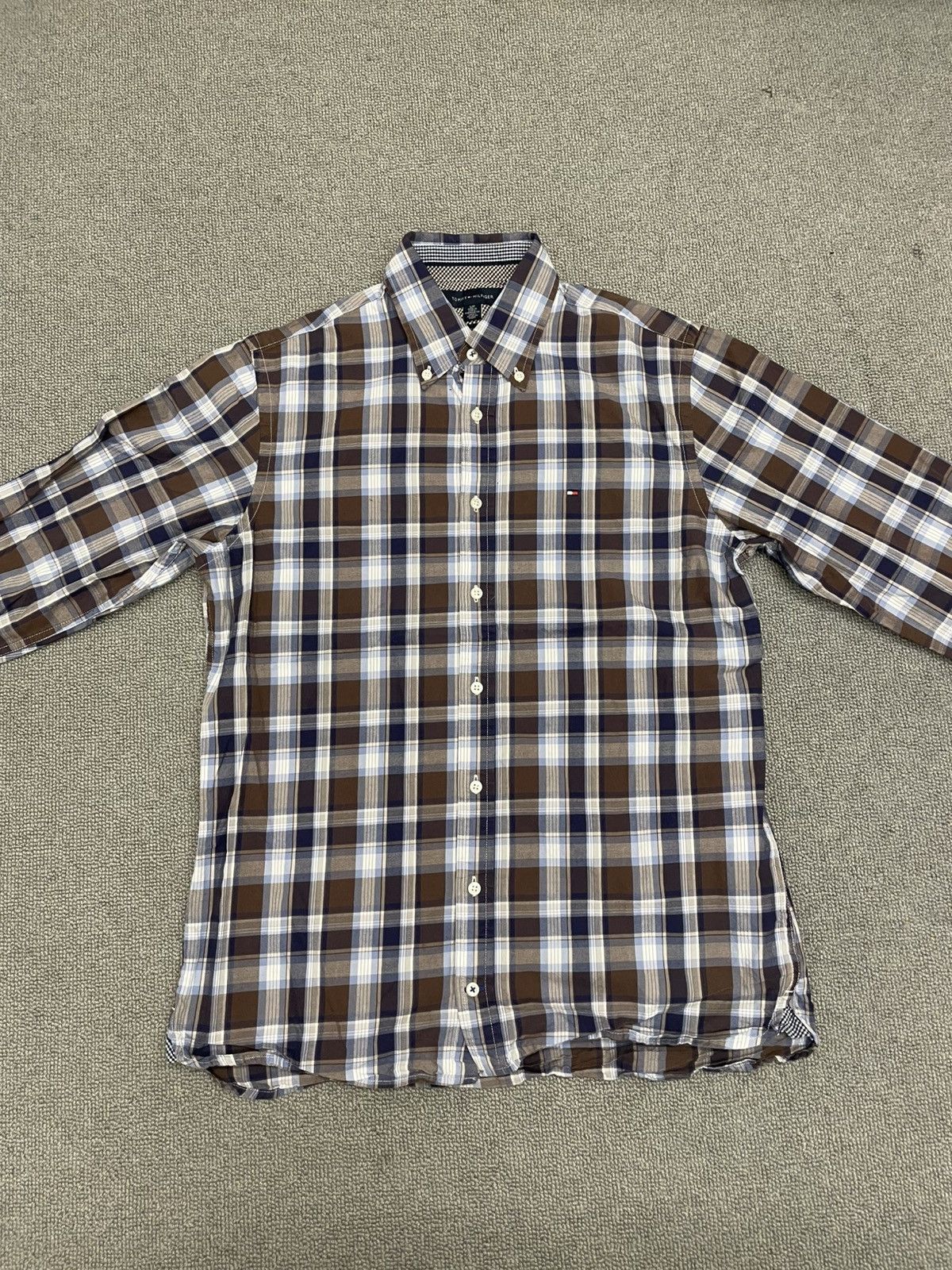 Tommy Hilfiger Tommy Hilfiger Long Sleeve Button Down Shirt Size US S / EU 44-46 / 1 - 1 Thumbnail