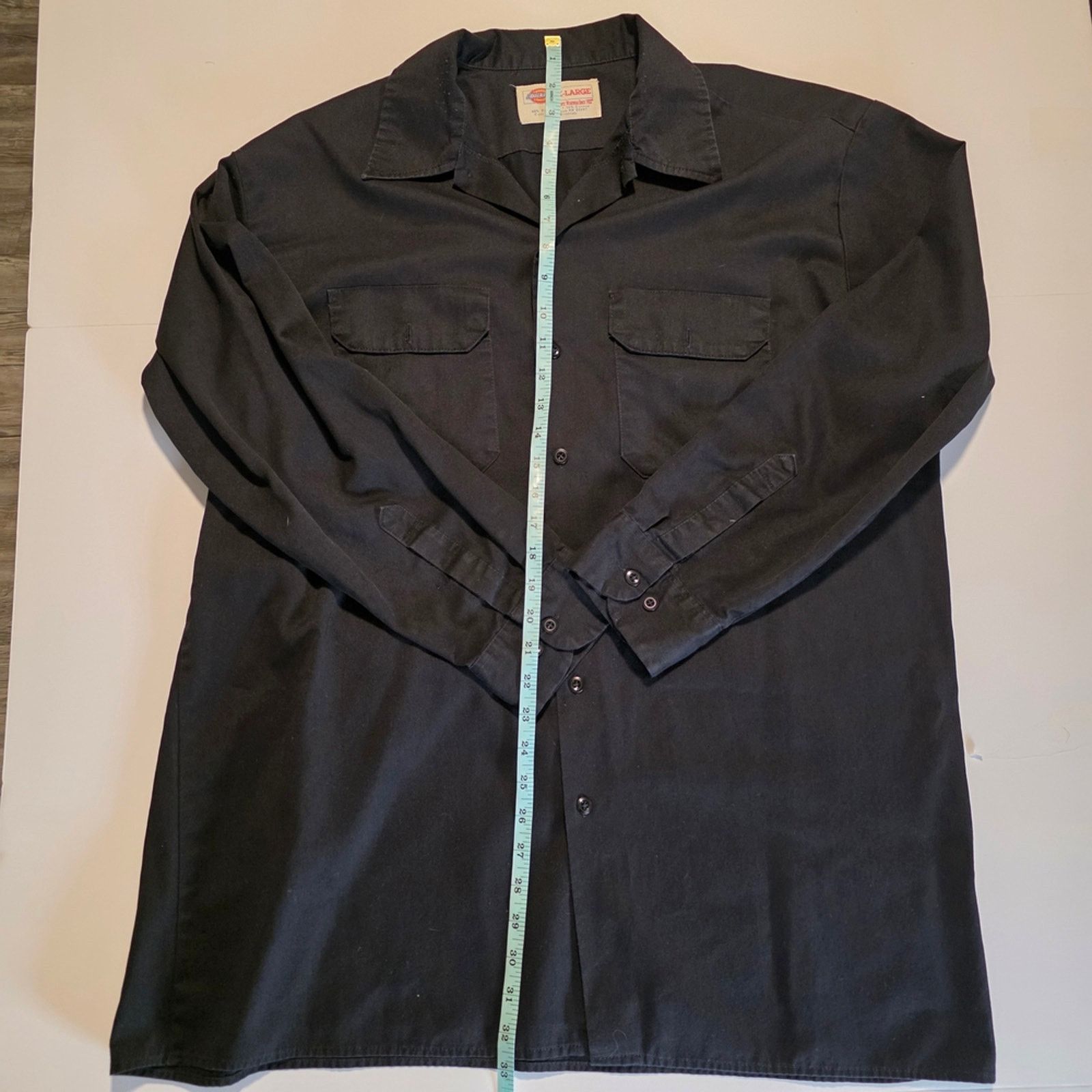 Dickies Men's Black Button-Up Jacket XL Size US XL / EU 56 / 4 - 1 Thumbnail