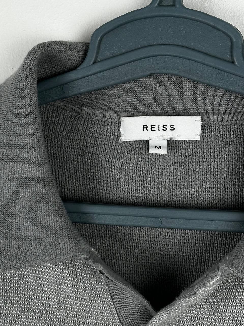 Reiss Reiss OE Tisley Textured Knitted Polo Shirt Sweater Size US M / EU 48-50 / 2 - 7 Thumbnail