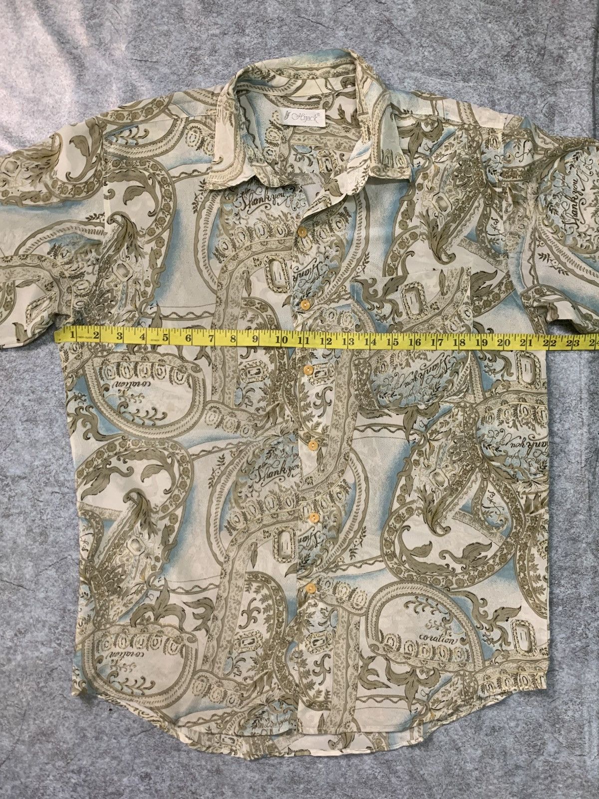 Japanese Brand Rare Design Vintage Hijack Long Sleeve Blouse Size L / US 10 / IT 46 - 5 Thumbnail
