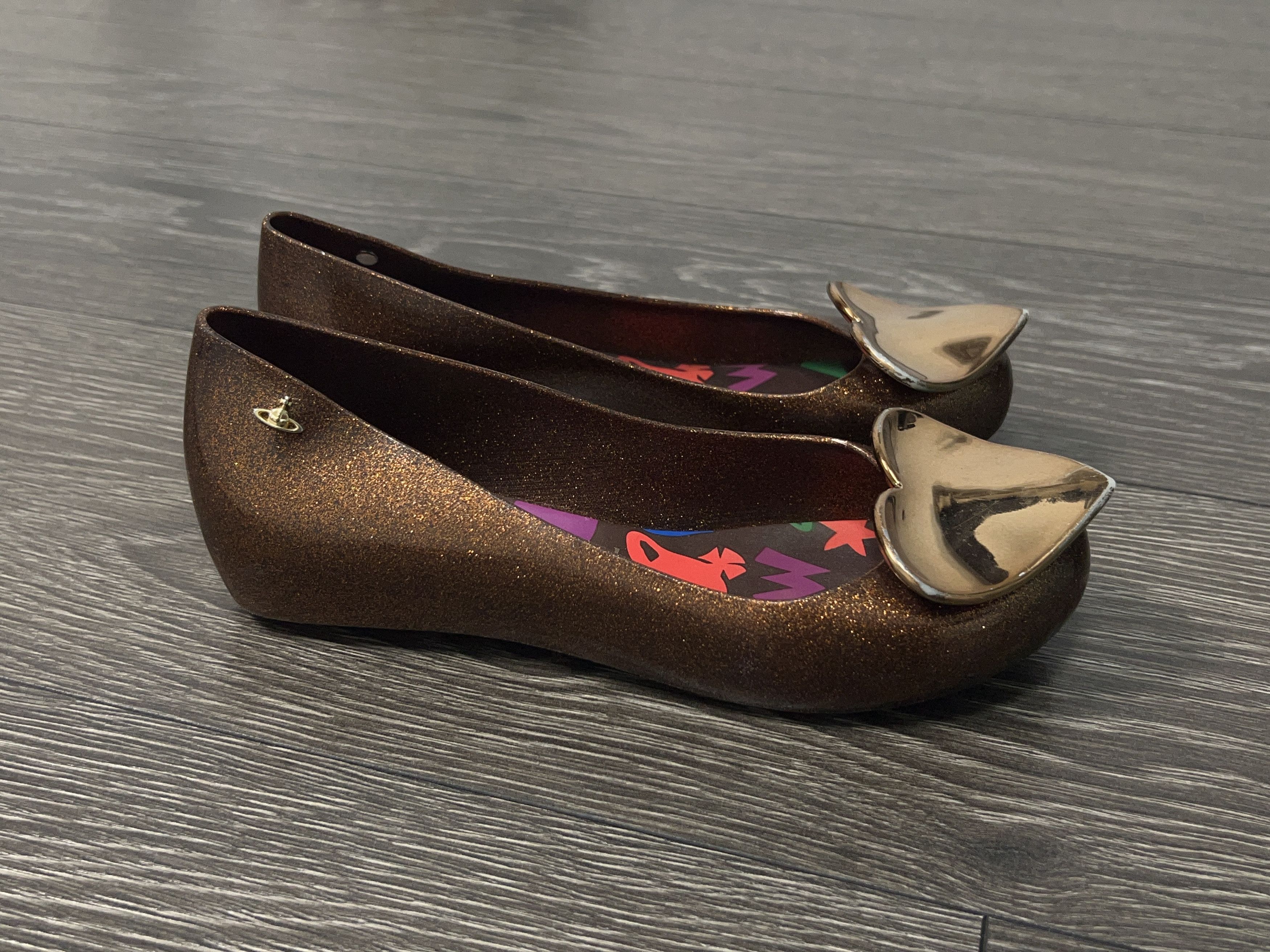 Vivienne Westwood Womens Melissa Ballet Flats Shoes Size EU 36-37 US 6 23 cm. Size US 6 / IT 36 - 2 Thumbnail