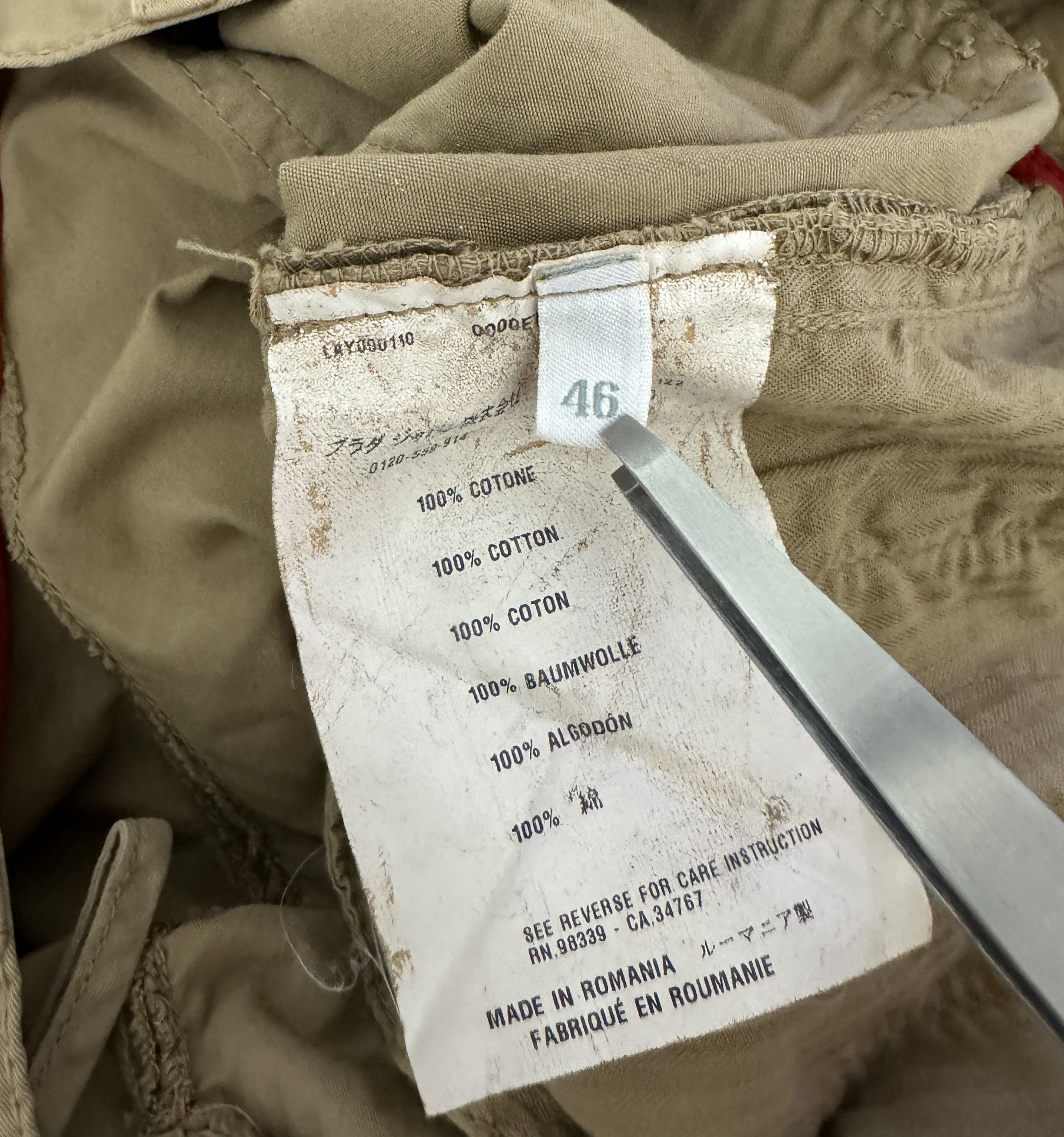 Prada Prada Milano Chino Pants Casual Trousers Small Logo Size 46 Size US 30 / EU 46 - 8 Thumbnail
