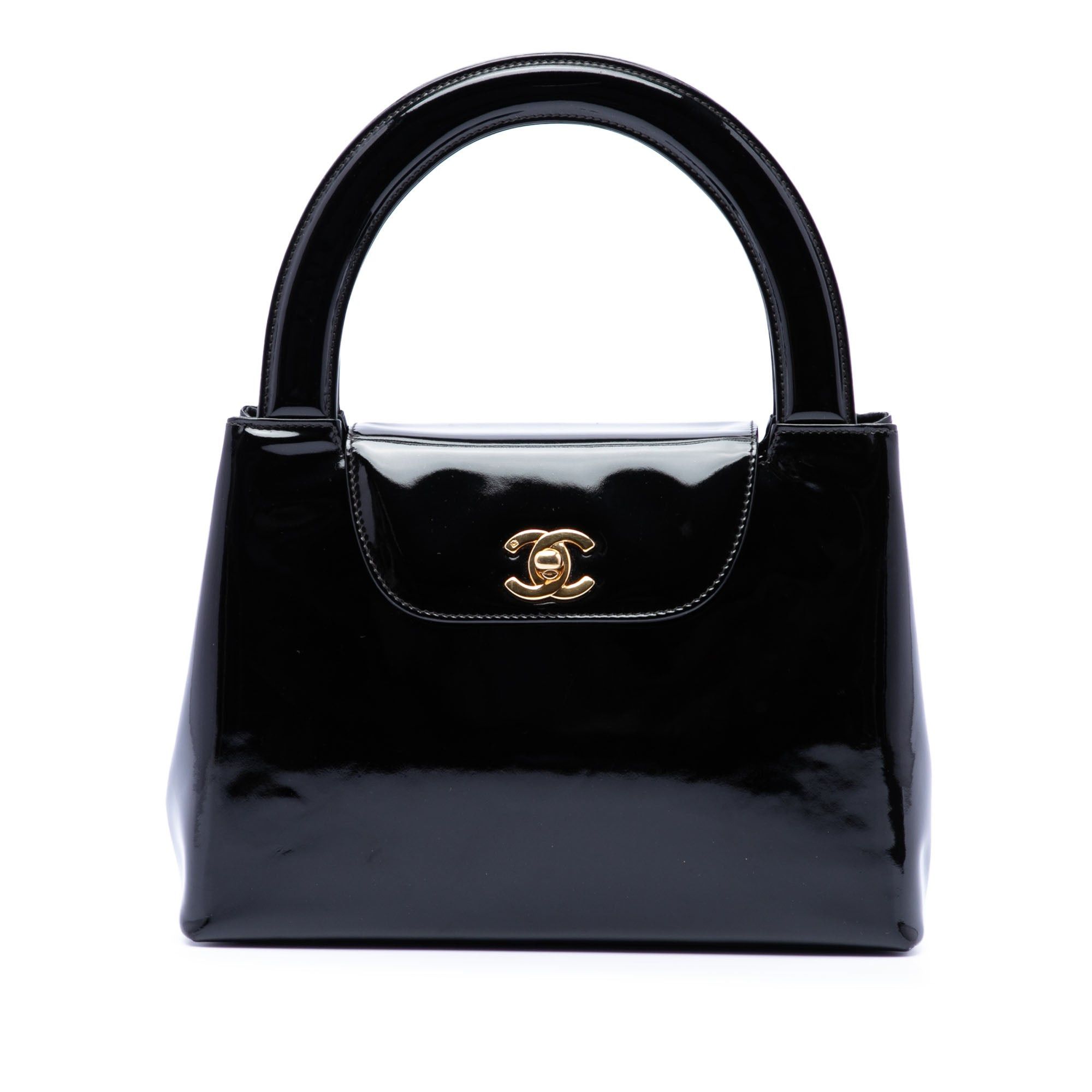 Chanel Patent Kelly Top Handle Flap Size ONE SIZE - 1 Thumbnail
