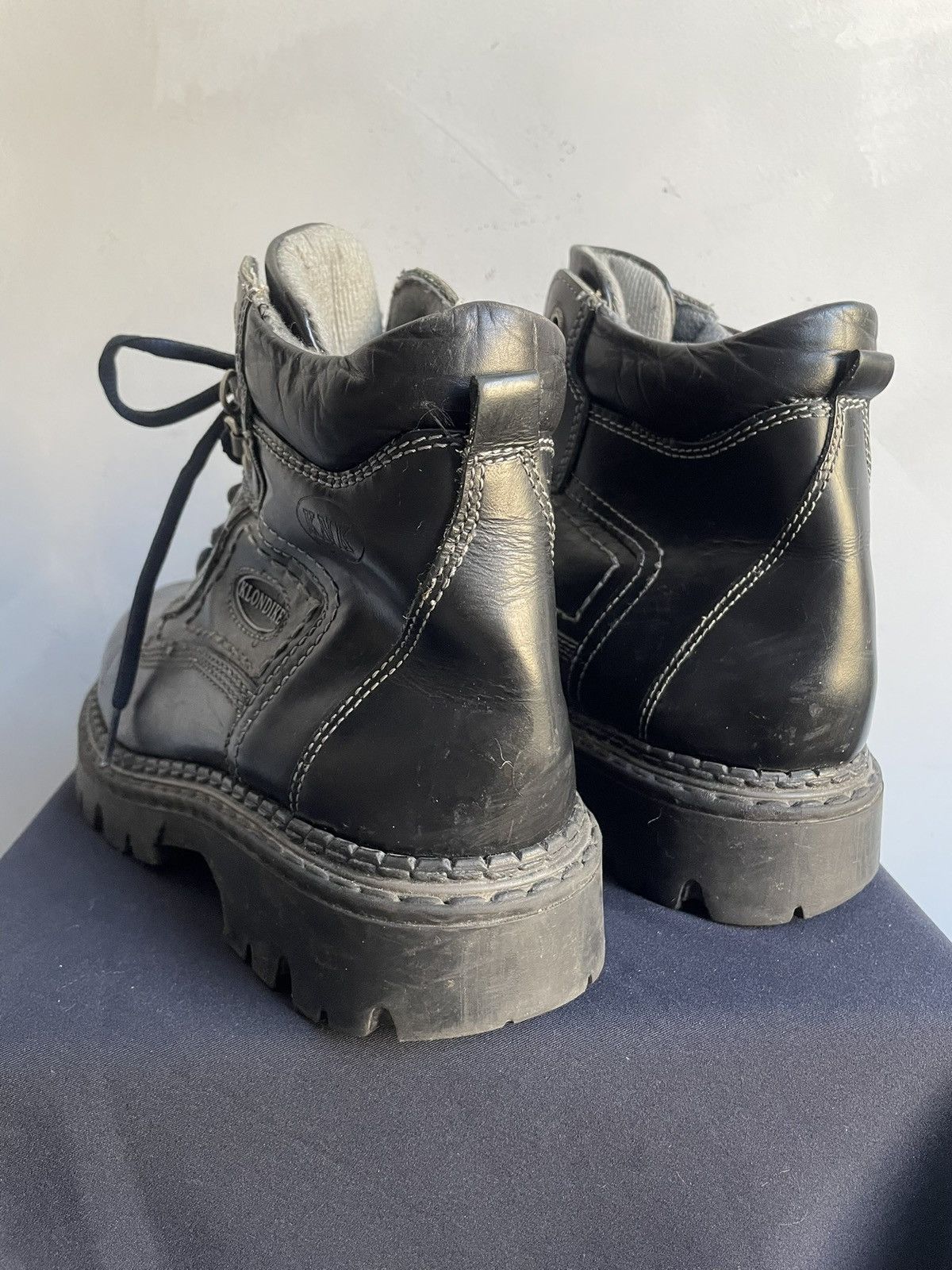 Other Klondike Black Boots Platform New Rock Style avant garde Size US 8 / EU 41 - 7 Thumbnail