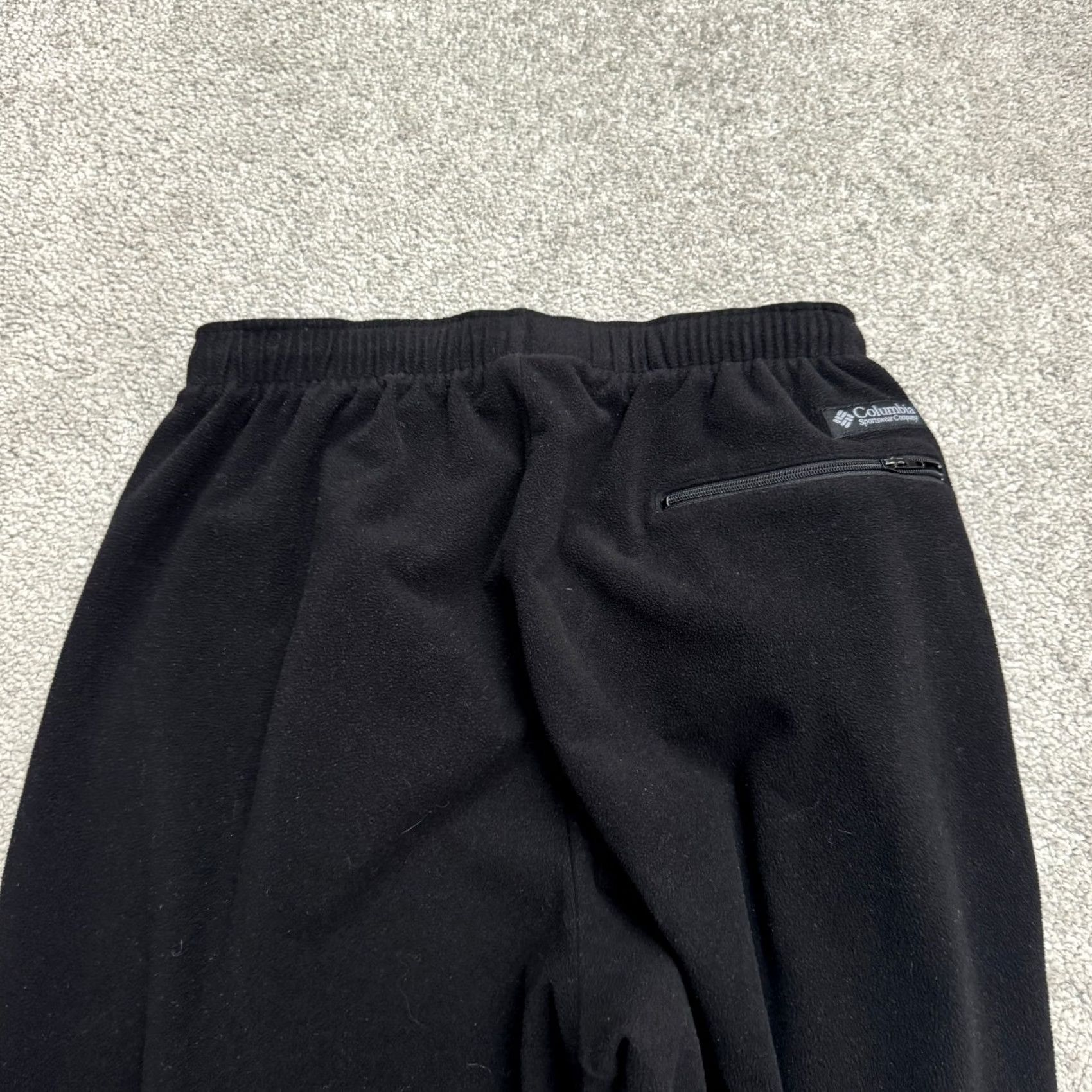 Vintage VINTAGE Columbia Fleece Jogger Pants Womens Medium Black Travel Outdoor 90s Retro Classic Size 32" / US 10 / IT 46 - 3 Thumbnail