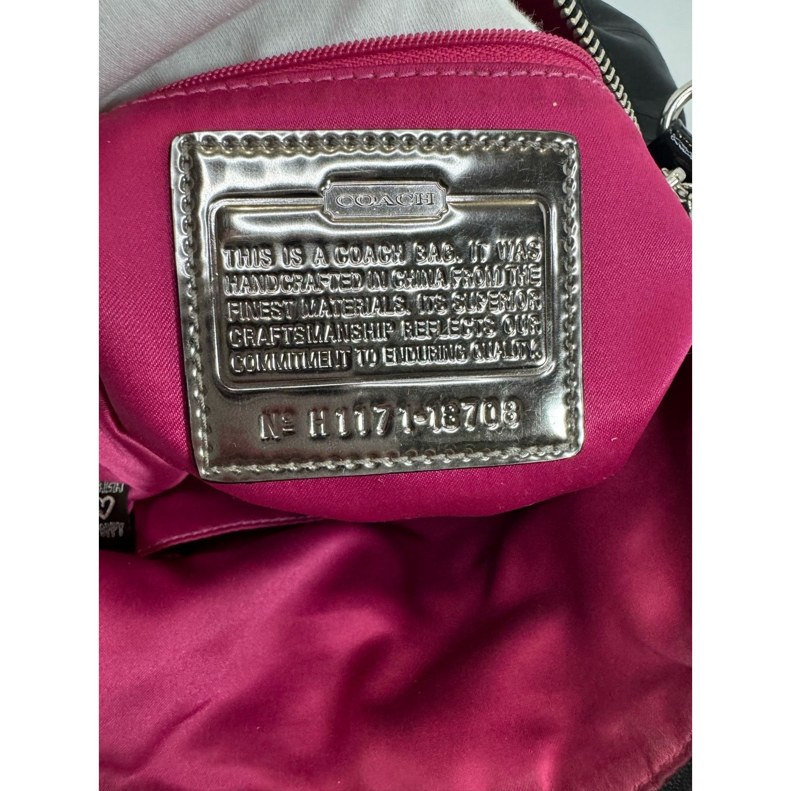 Coach Coach Poppy Black Monogram 2011 Size ONE SIZE - 5 Thumbnail