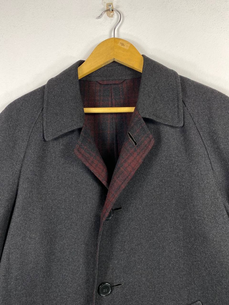 Brioni stefano lancieri by brioni division long wool jacket Size US L / EU 52-54 / 3 - 2 Thumbnail