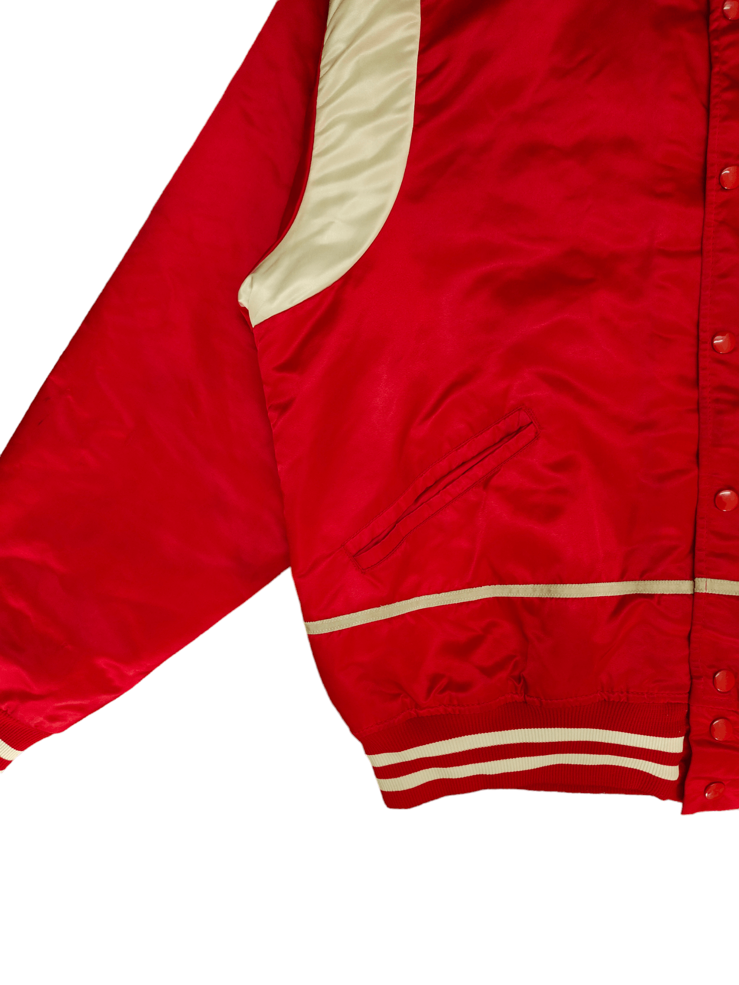 MLB 1980s Cincinnati Reds Baseball Team Mlb Nylon Satin Jacket Size US L / EU 52-54 / 3 - 7 Thumbnail