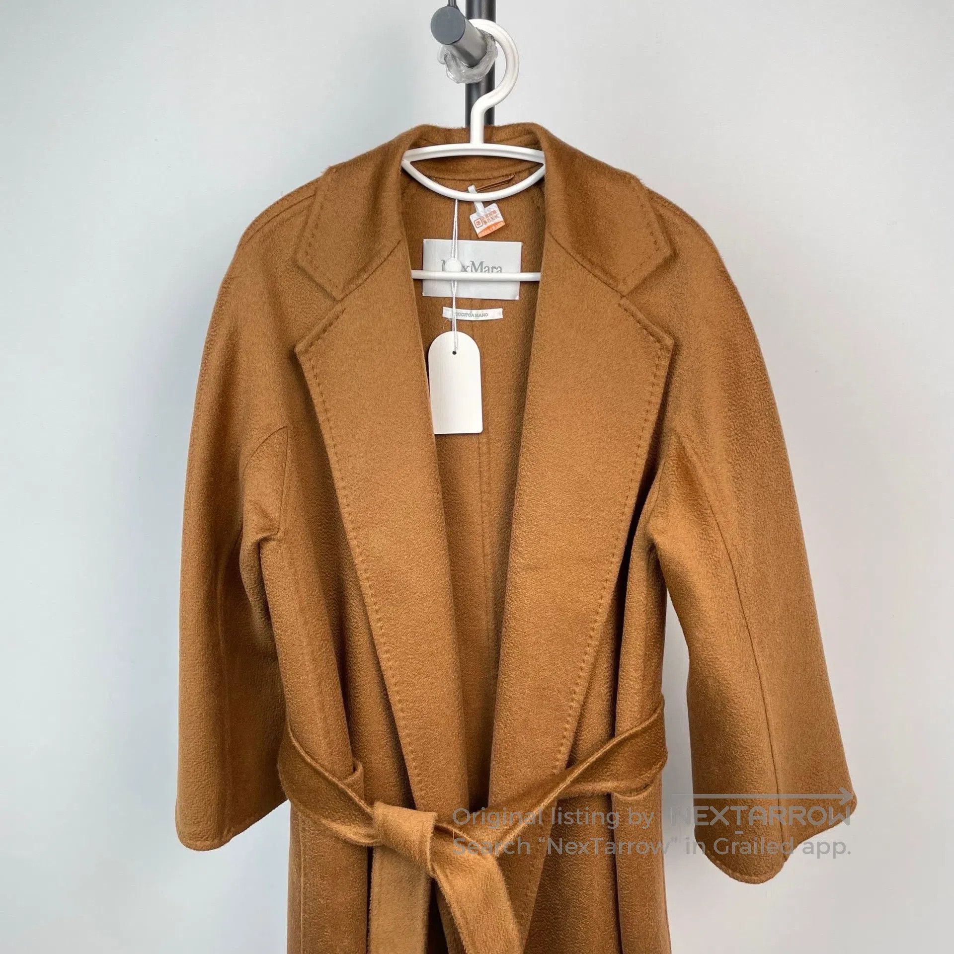 Max Mara Max Mara Caramel Labbro long cashmere coat| Size 4XL / US 24-26 - 3 Thumbnail