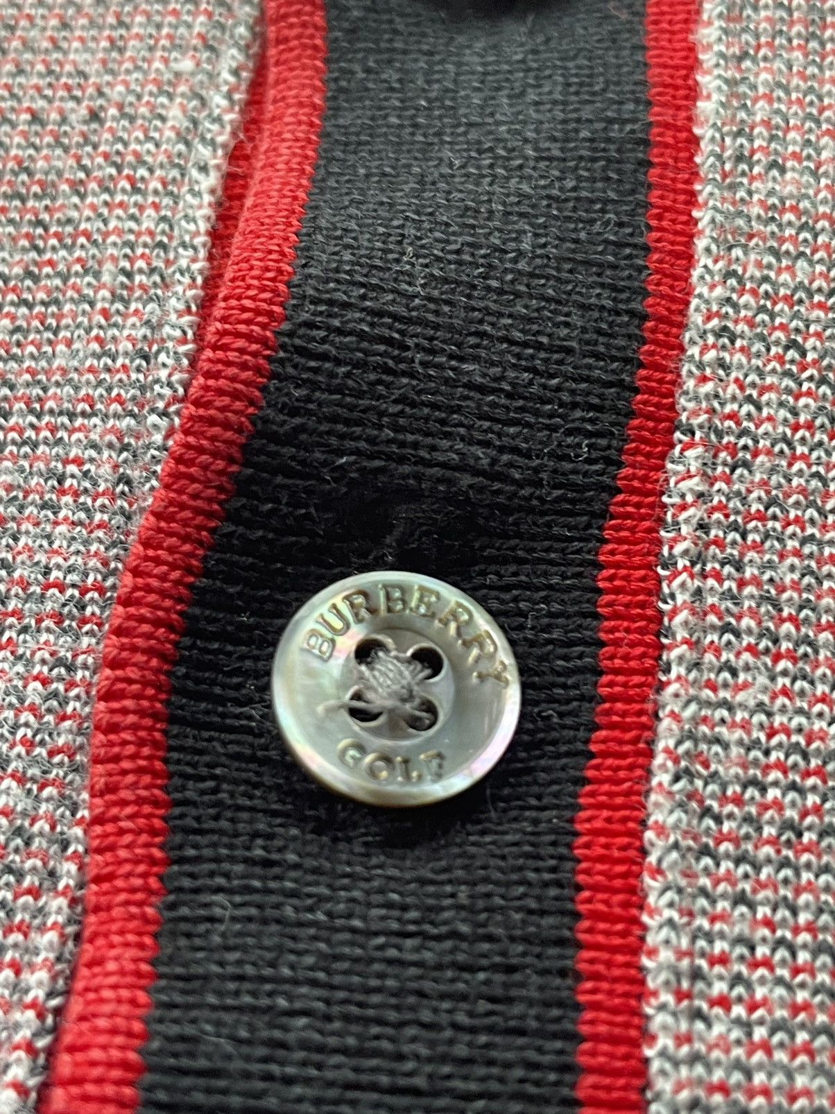 Burberry × Vintage Vintage Burberry Golf Polo Long Sleave Size US M / EU 48-50 / 2 - 9 Thumbnail