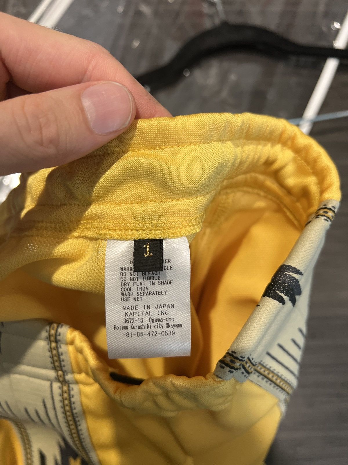 Kapital Kapital Zephyr Track Pants Yellow Size US 29 - 4 Thumbnail