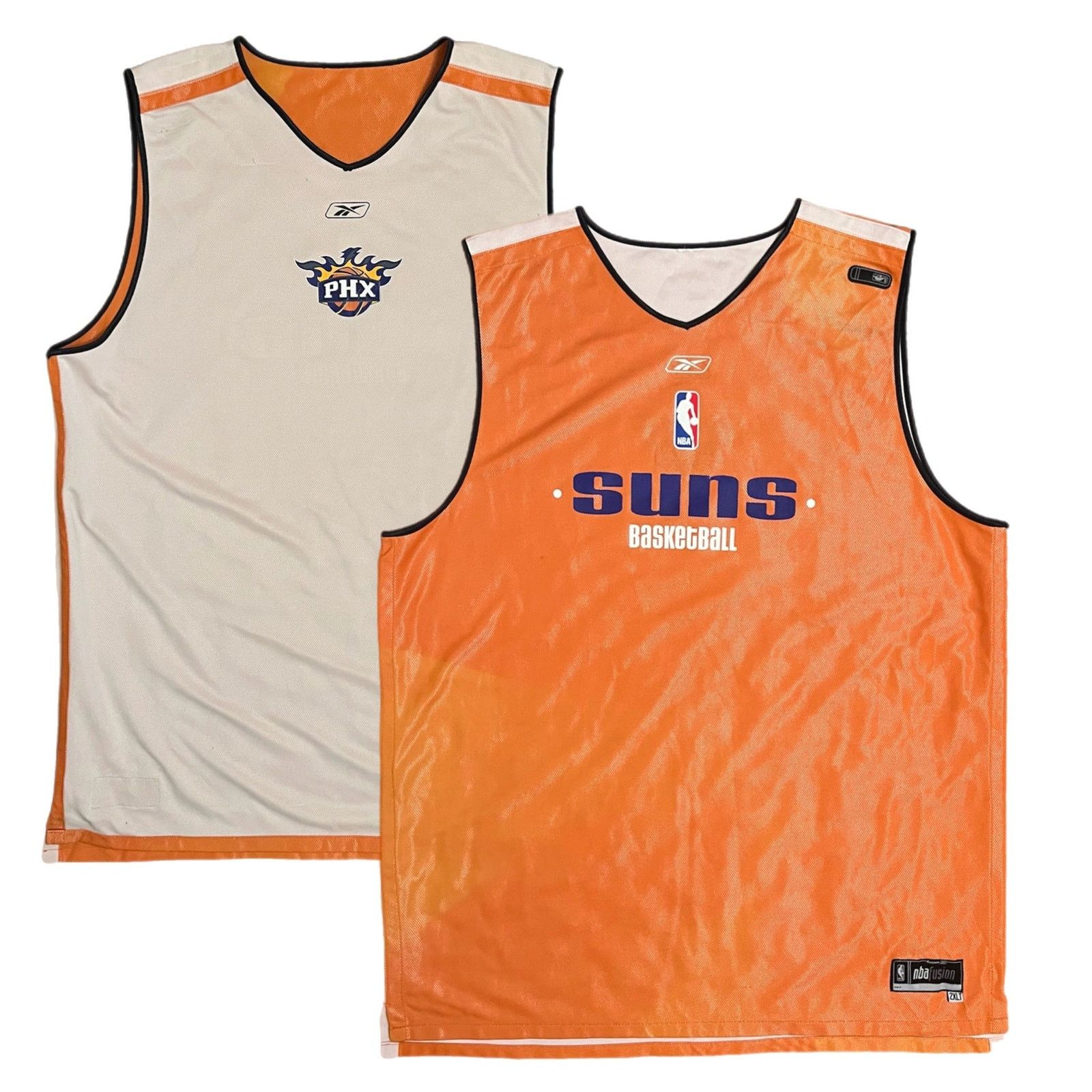 Reebok 2005-06 Phoenix Suns NBA Reversible Practice Jersey - 2XLT Size US XXL / EU 58 / 5 - 1 Thumbnail