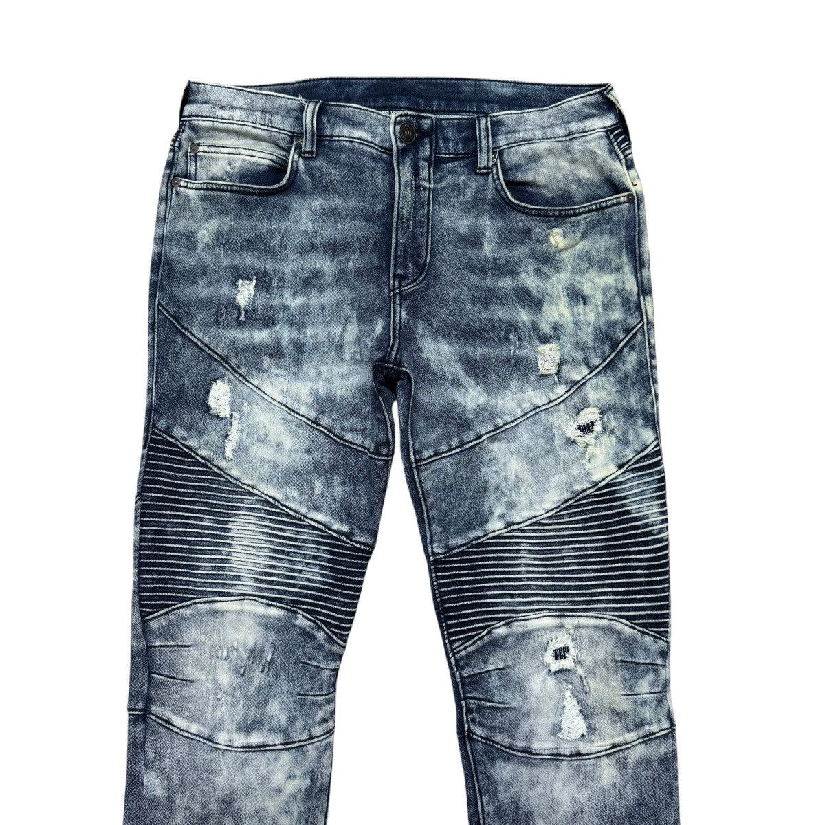 True Religion True Religion Rocco Denim Biker Jeans Size US 34 / EU 50 - 3 Thumbnail