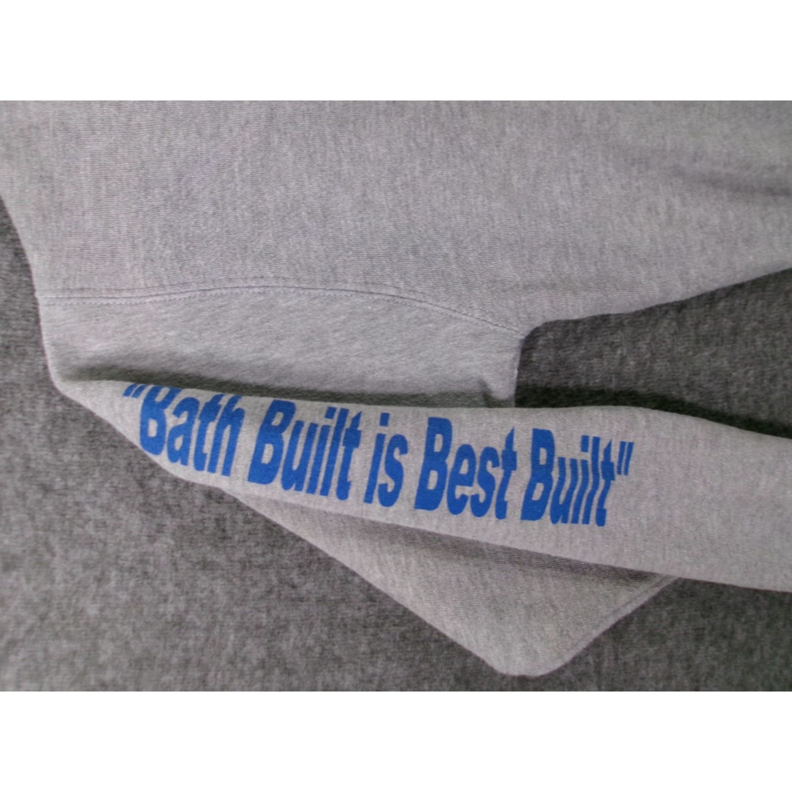 Vintage VINTAGE BIW Bath Iron Works Sweatshirt Men Small Gray Hoodie Pullover Genera Dynamics Size US S / EU 44-46 / 1 - 4 Thumbnail