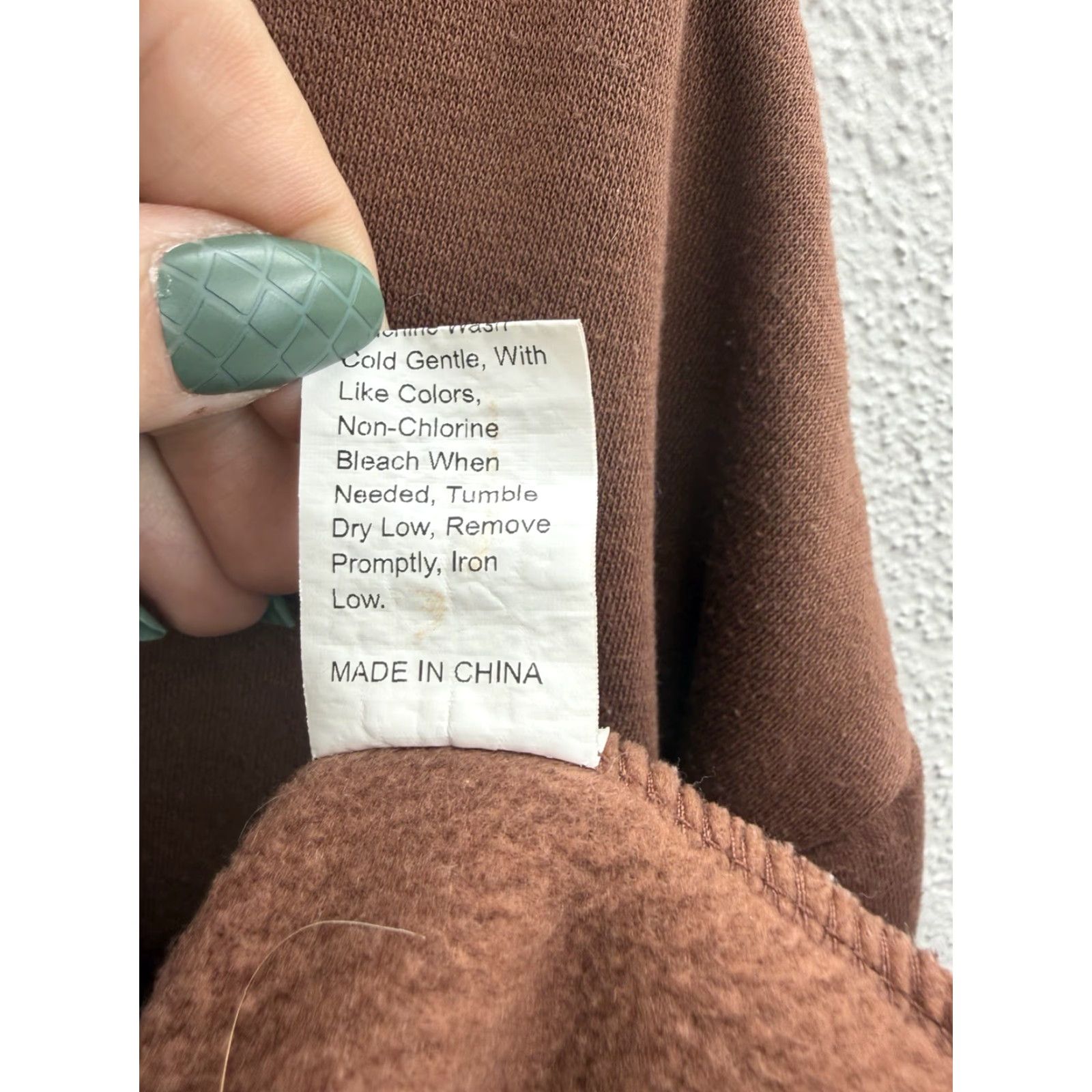Shein Shein Womens Sweatshirt XL Brown Full Zip Hooded Long Sleeve Pullover Zippered Casual Winter Spring Fall Women’s Regular Size Type: Sweatshirt Size XL / US 12-14 / IT 48-50 - 6 Thumbnail