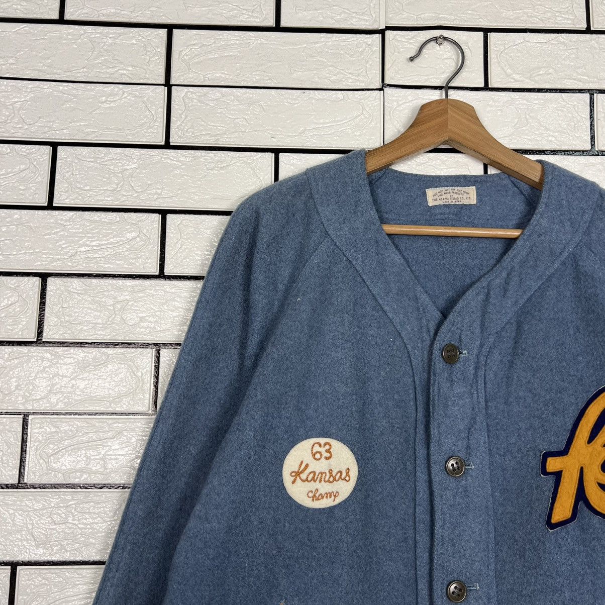 45rpm Vintage 45rpm 63 Kansas City Champ Cardigan Jacket 4116-C187 Size US M / EU 48-50 / 2 - 3 Thumbnail