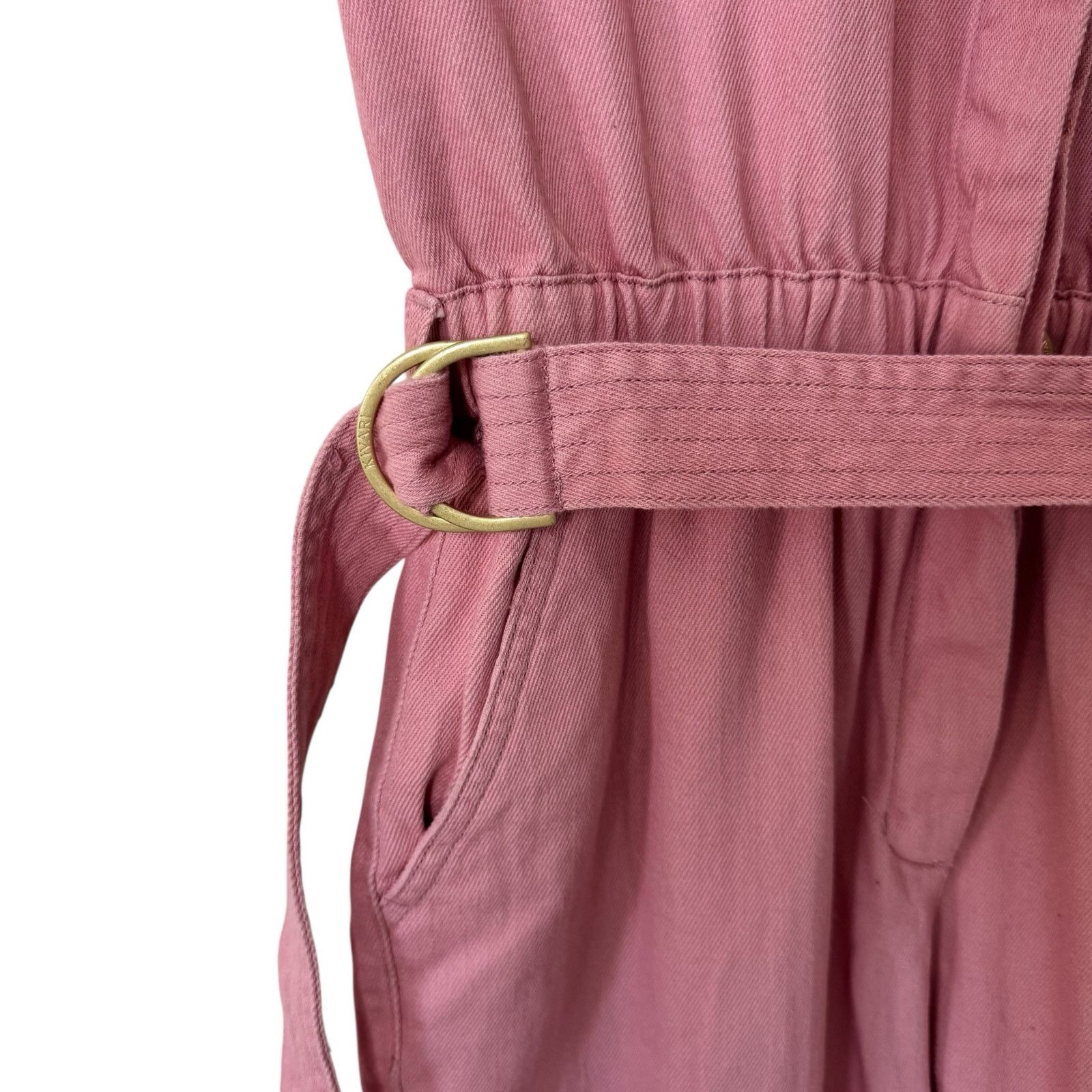 Other Kivari Brae Boilersuit Jumpsuit Pink100% Cotton Size Small Size 27" / US 4 / IT 40 - 6 Thumbnail