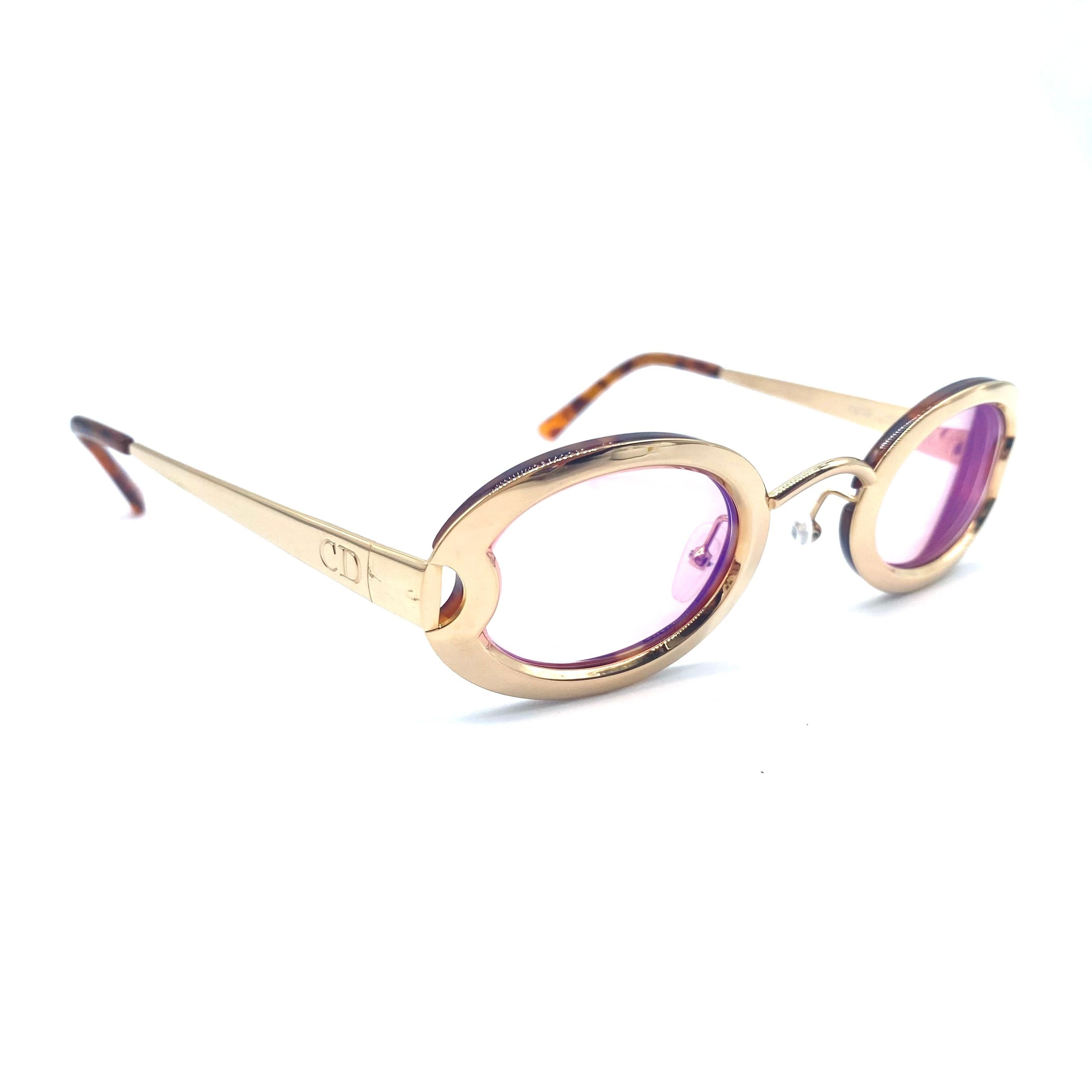 Dior Vintage Christian Dior Eyewear Prescription Sunglasses Size ONE SIZE - 3 Thumbnail