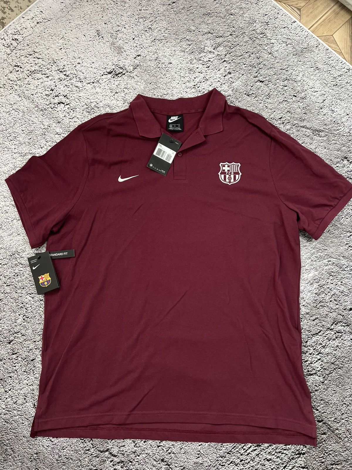 Nike NWT‼️ FCB Barcelona polo jersey shirt new with tags by nike Size US XXL / EU 58 / 5 - 2 Thumbnail