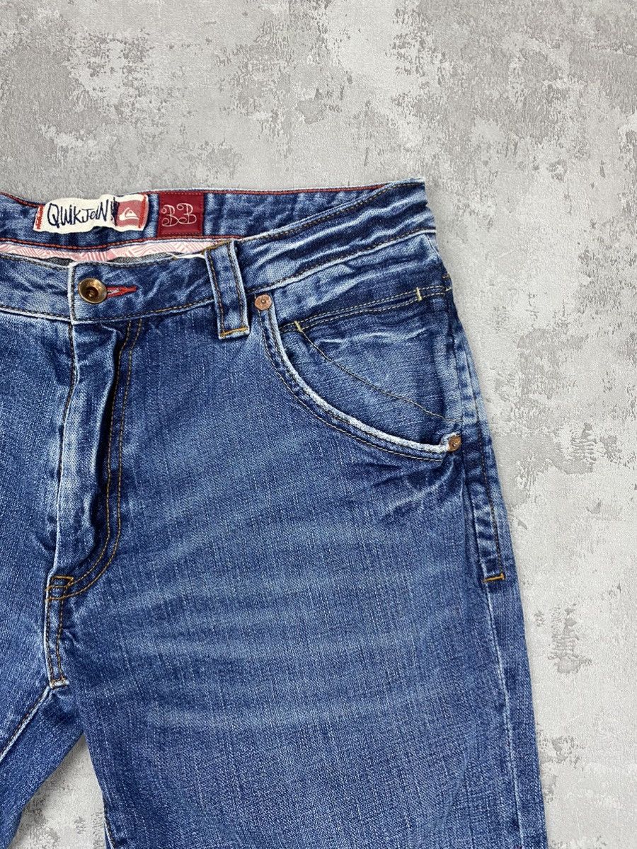 Quiksilver Quiksilver Relaxed Fit Distresed Denim quikjean skate Size US 33 - 5 Thumbnail