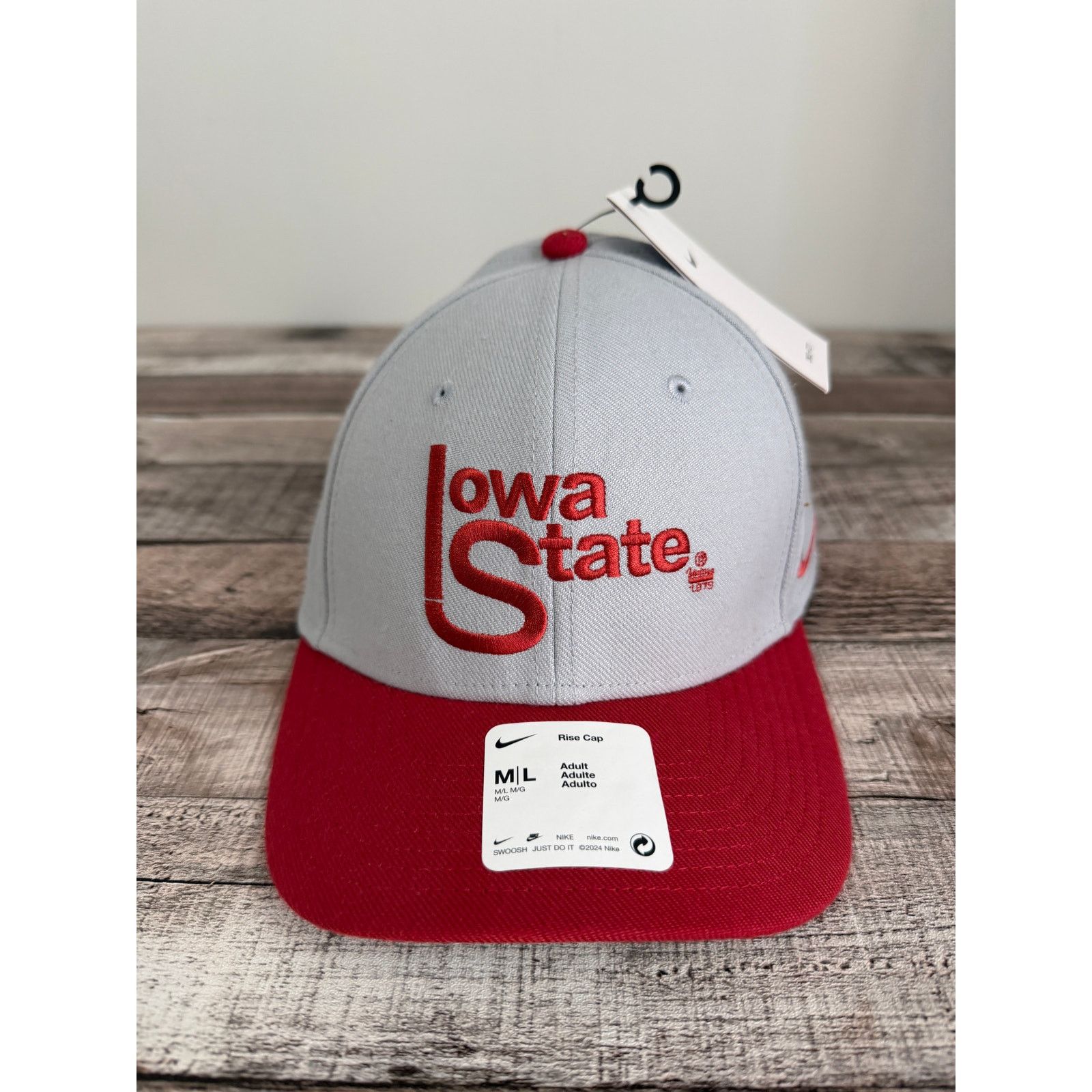 Nike NWT Iowa State Cyclones Nike Flex-Fit Hat Size M/L Size ONE SIZE - 2 Thumbnail