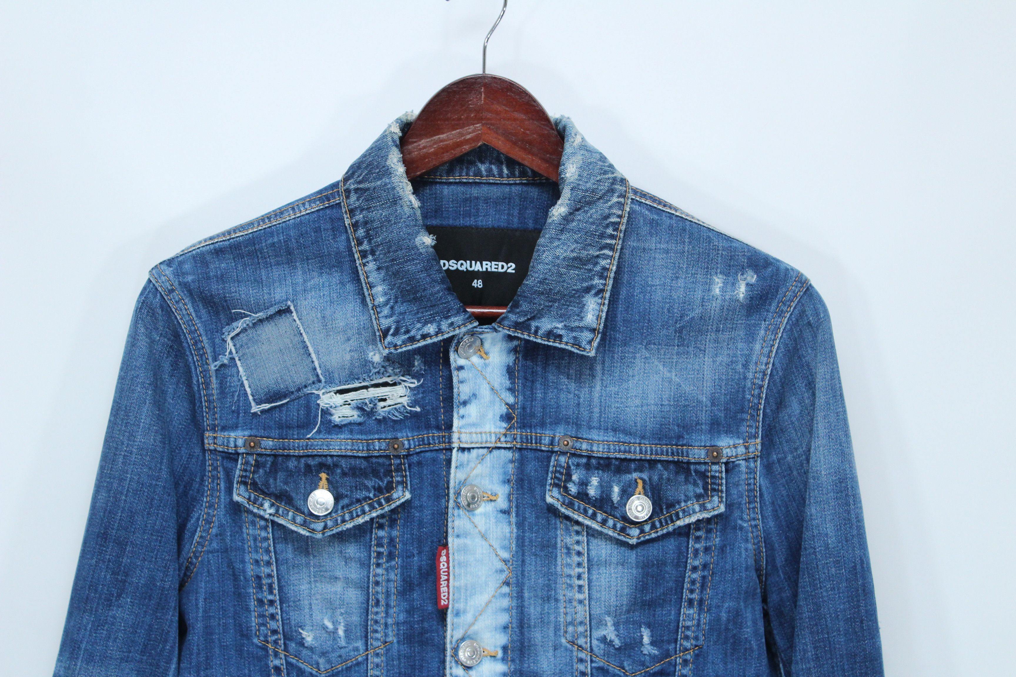 Dsquared2 Denim Jacket Mens Size 48 Authentic