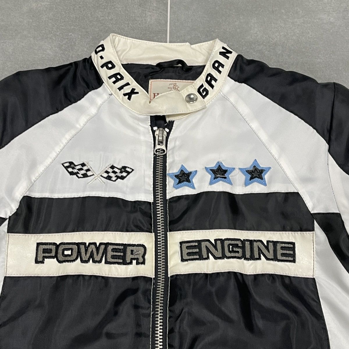 Vintage Vintage Heroic Grand Prix Konai Pistons Women Racing Jacket Size S / US 4 / IT 40 - 10 Thumbnail
