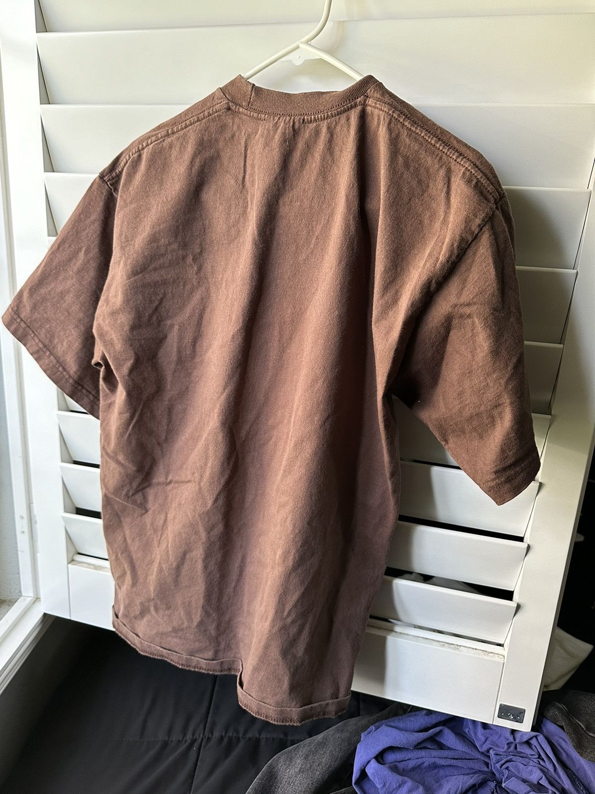 Vintage BOXY VINTAGE T SHIRT BROWN LARGE Size US L / EU 52-54 / 3 - 2 Thumbnail