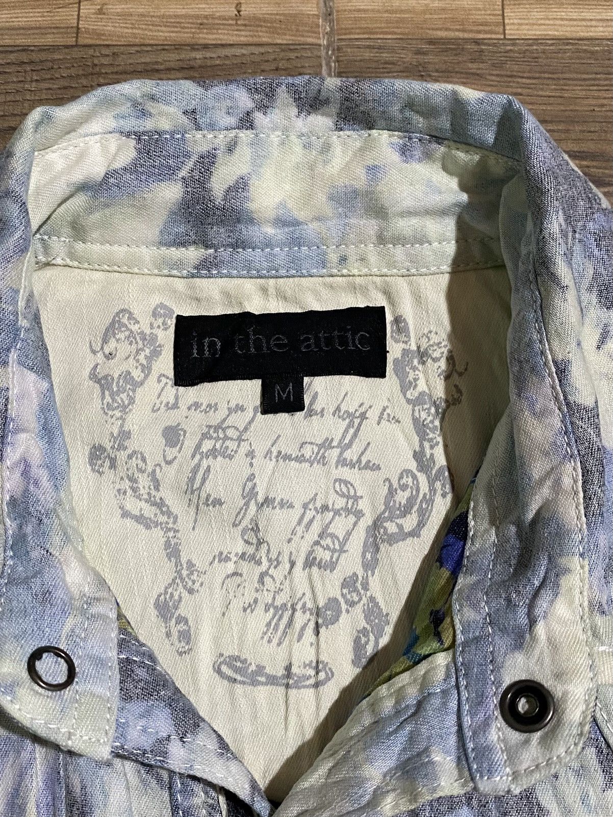Japanese Brand × Vintage IN THE ATTIC FLORAL SHIRT Size US M / EU 48-50 / 2 - 4 Thumbnail