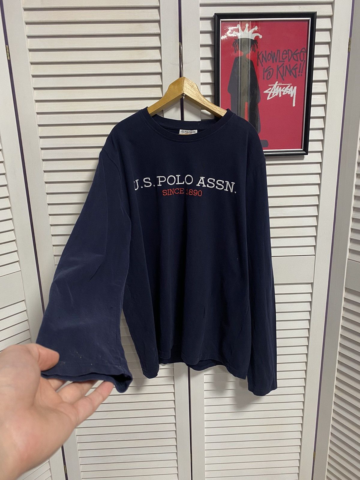 Designer × U.S. Polo Assn. Loong Sleeve Shirt Tee Polo USNN STYLED Ralph Lauren Size US L / EU 52-54 / 3 - 2 Thumbnail