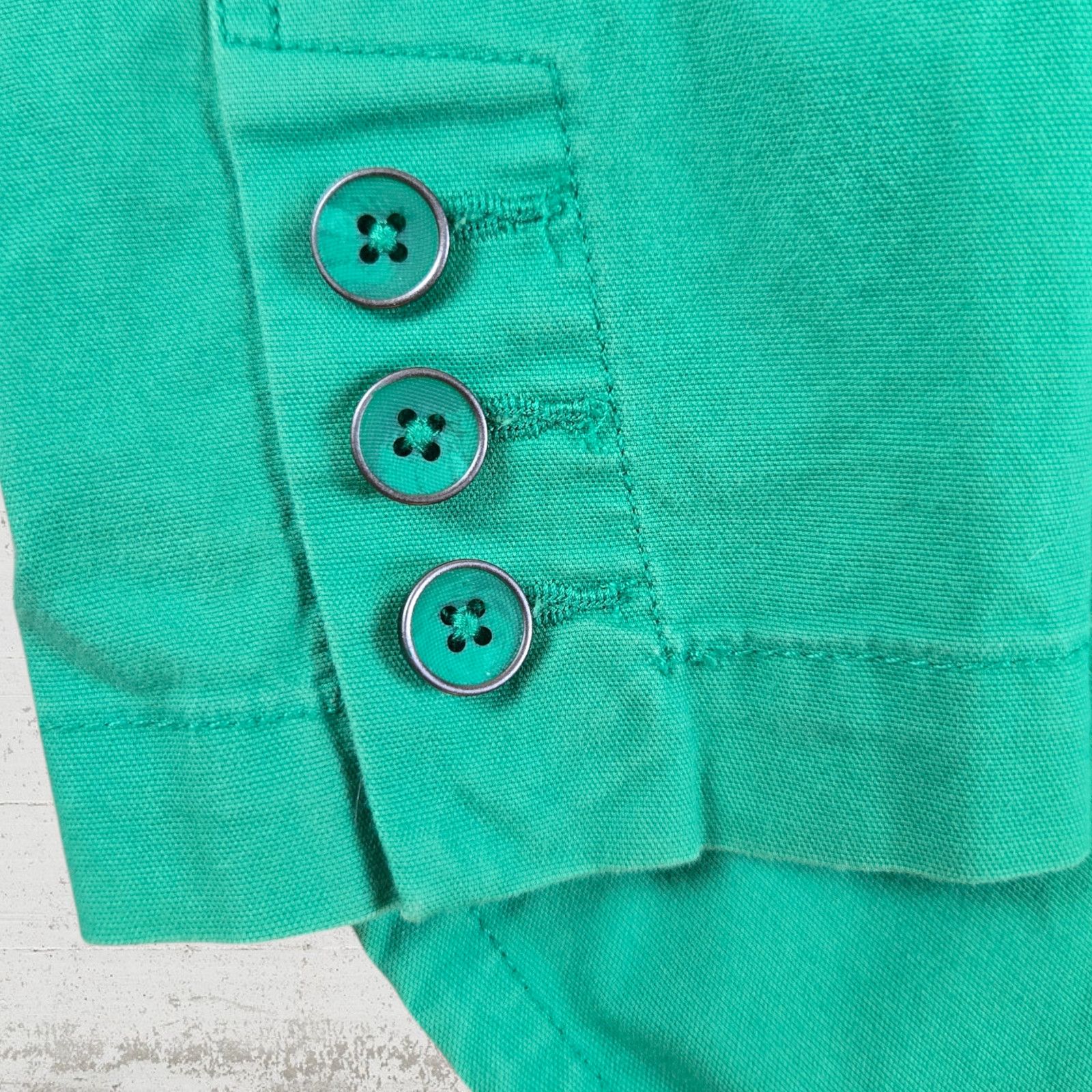 Other CAbi Green Twill Blazer Jacket Size Small Size S / US 4 / IT 40 - 5 Thumbnail