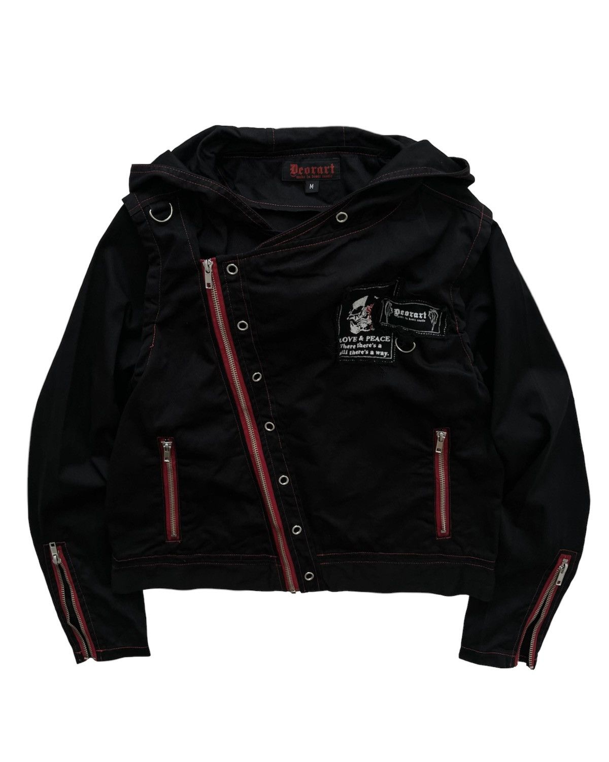 Japanese Brand Deorart PUNK ROCK JACKET Size M / US 6-8 / IT 42-44 - 5 Thumbnail