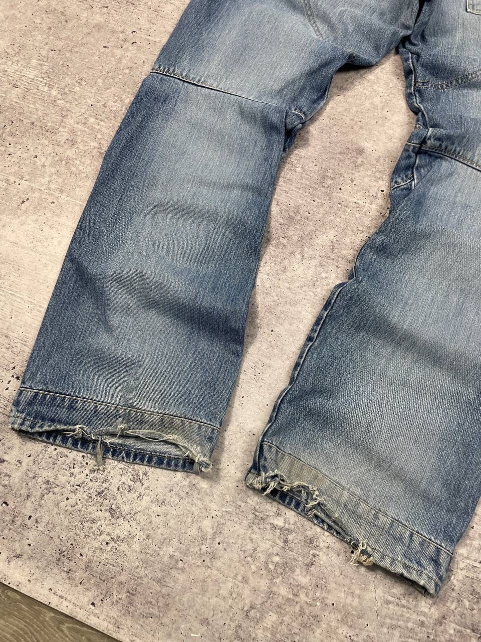 G-Star Vintage G Star Raw Denim Jeans Biker Pants Y2K Size US 36 / EU 52 - 4 Thumbnail