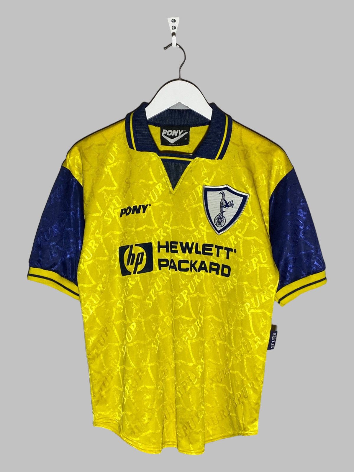Vintage Pony Tottenham Hotspur 1995-97 Football Shirt Jersey Size US S / EU 44-46 / 1 - 1 Thumbnail