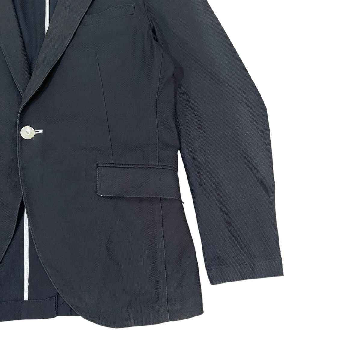 Yohji Yamamoto 🔥Against All Risk Yohji Yamamoto Single Button Jacket Size US S / EU 44-46 / 1 - 8 Thumbnail