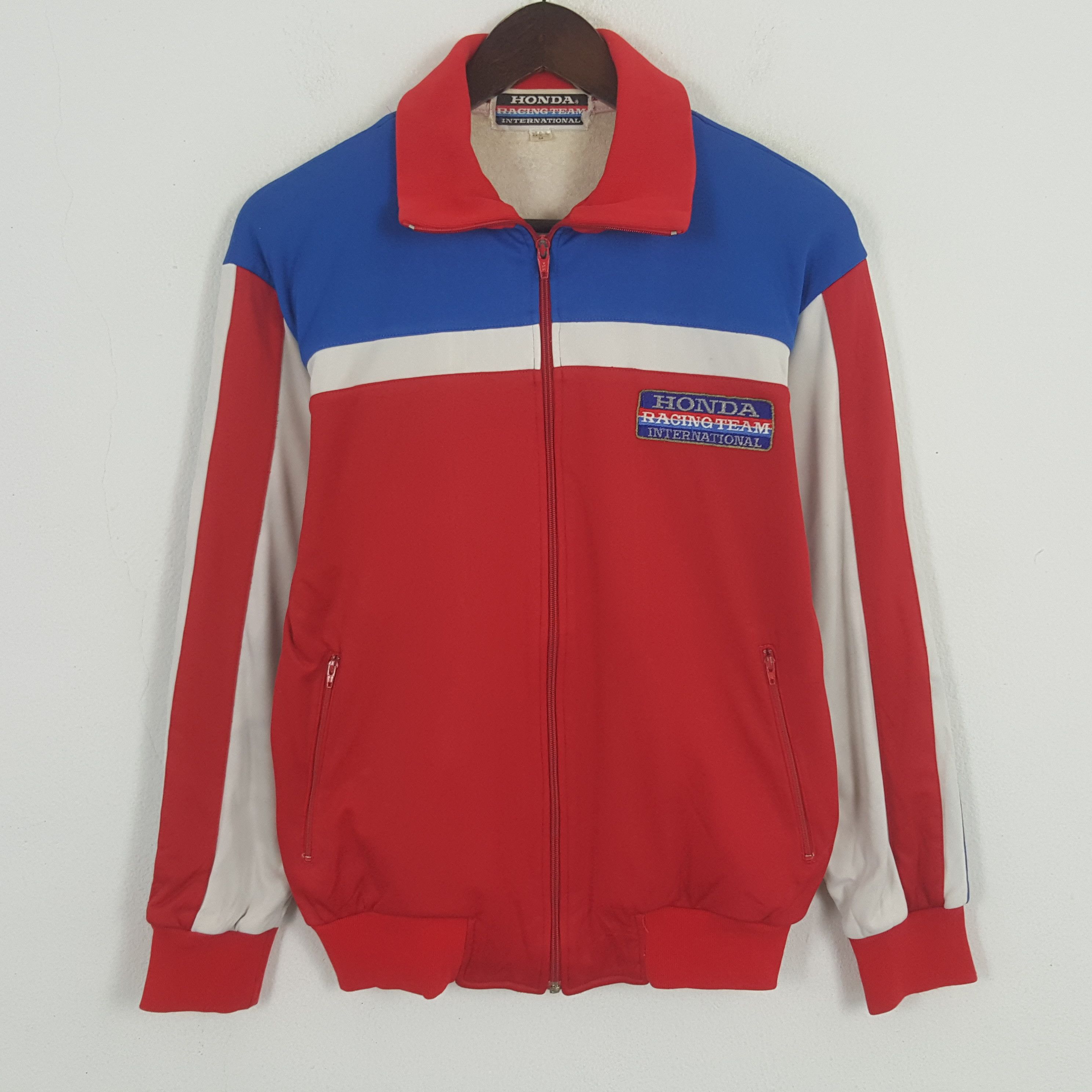 Honda × Vintage Vintage Honda Racing Team International Zipper Sport Jacket Size US S / EU 44-46 / 1 - 3 Thumbnail