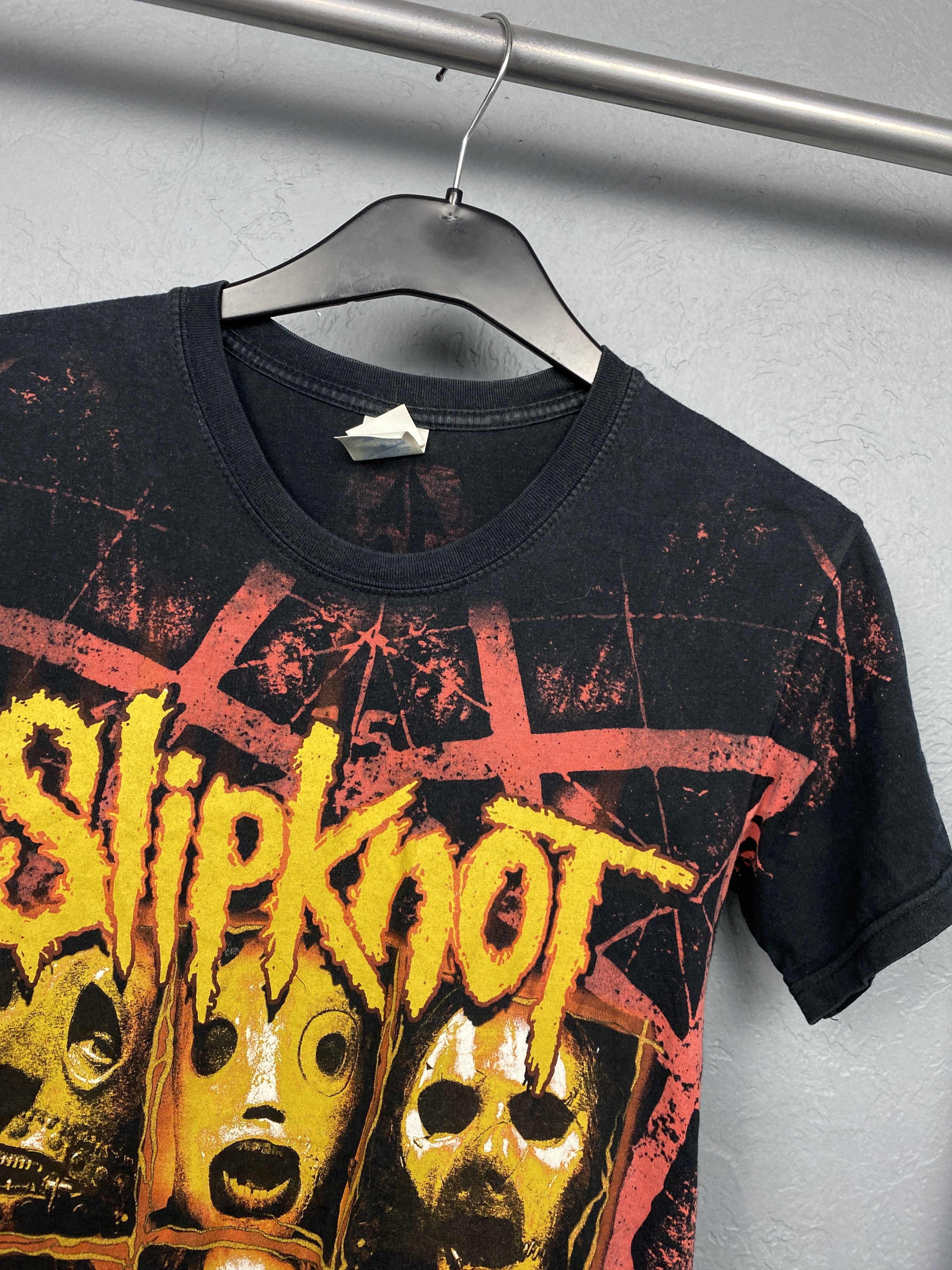 Band Tees Slipknot Vintage Mens Rock Band T-Shirt Size US S / EU 44-46 / 1 - 2 Thumbnail