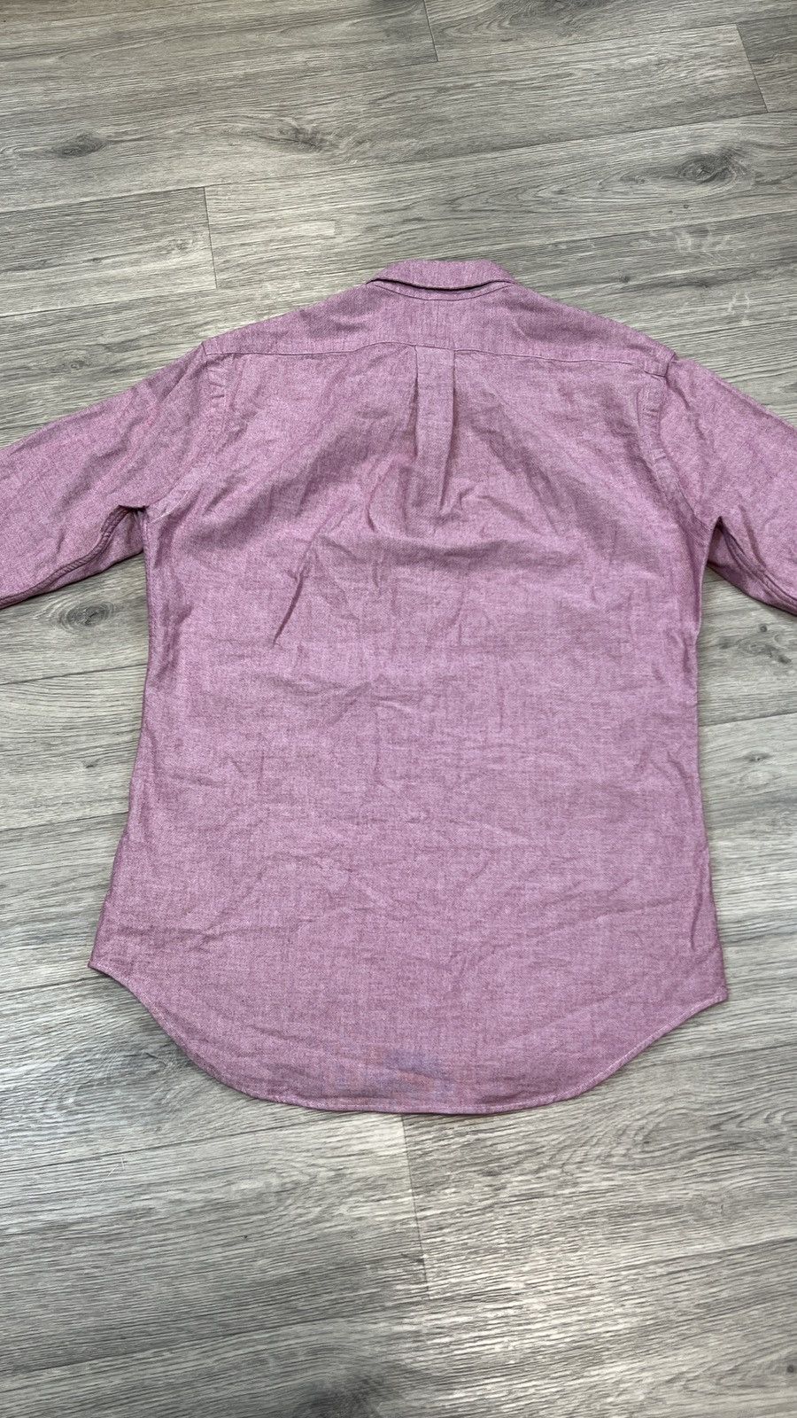 Polo Ralph Lauren Polo Ralph Lauren Vintage Pink Oxford Button Down slim Shirt Size US S / EU 44-46 / 1 - 7 Thumbnail