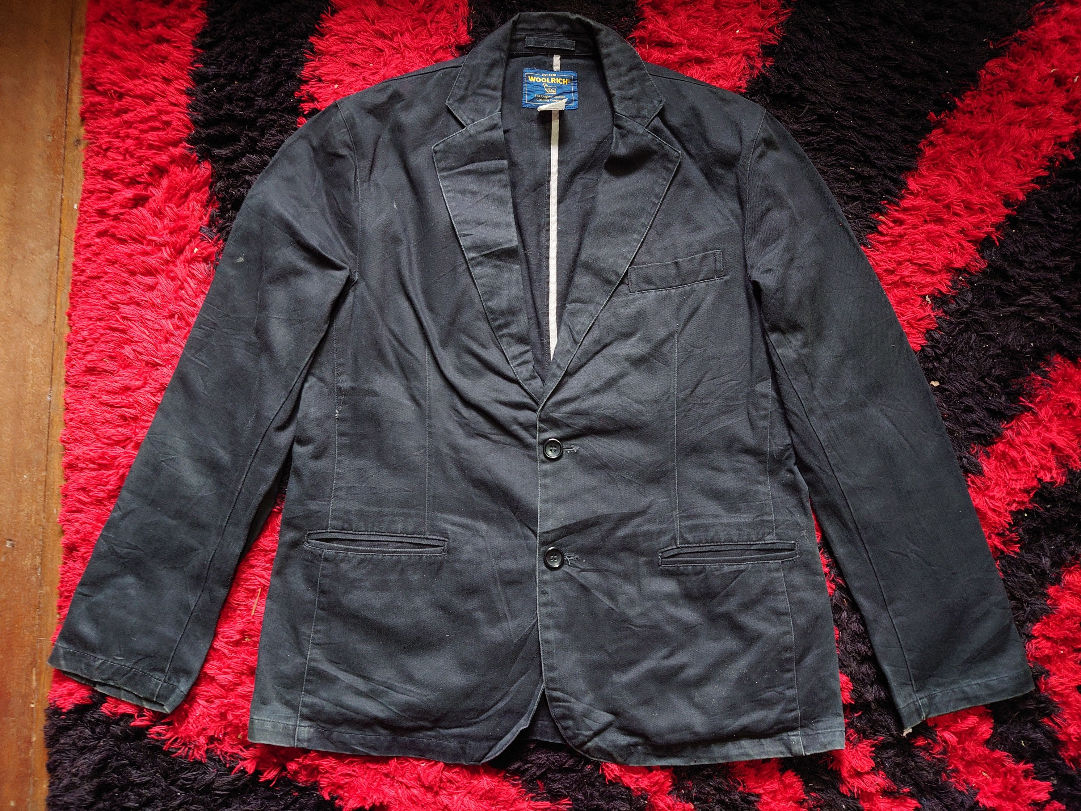 Woolrich Woolen Mills Woolrich Denim Blazer Size US L / EU 52-54 / 3 - 1 Thumbnail
