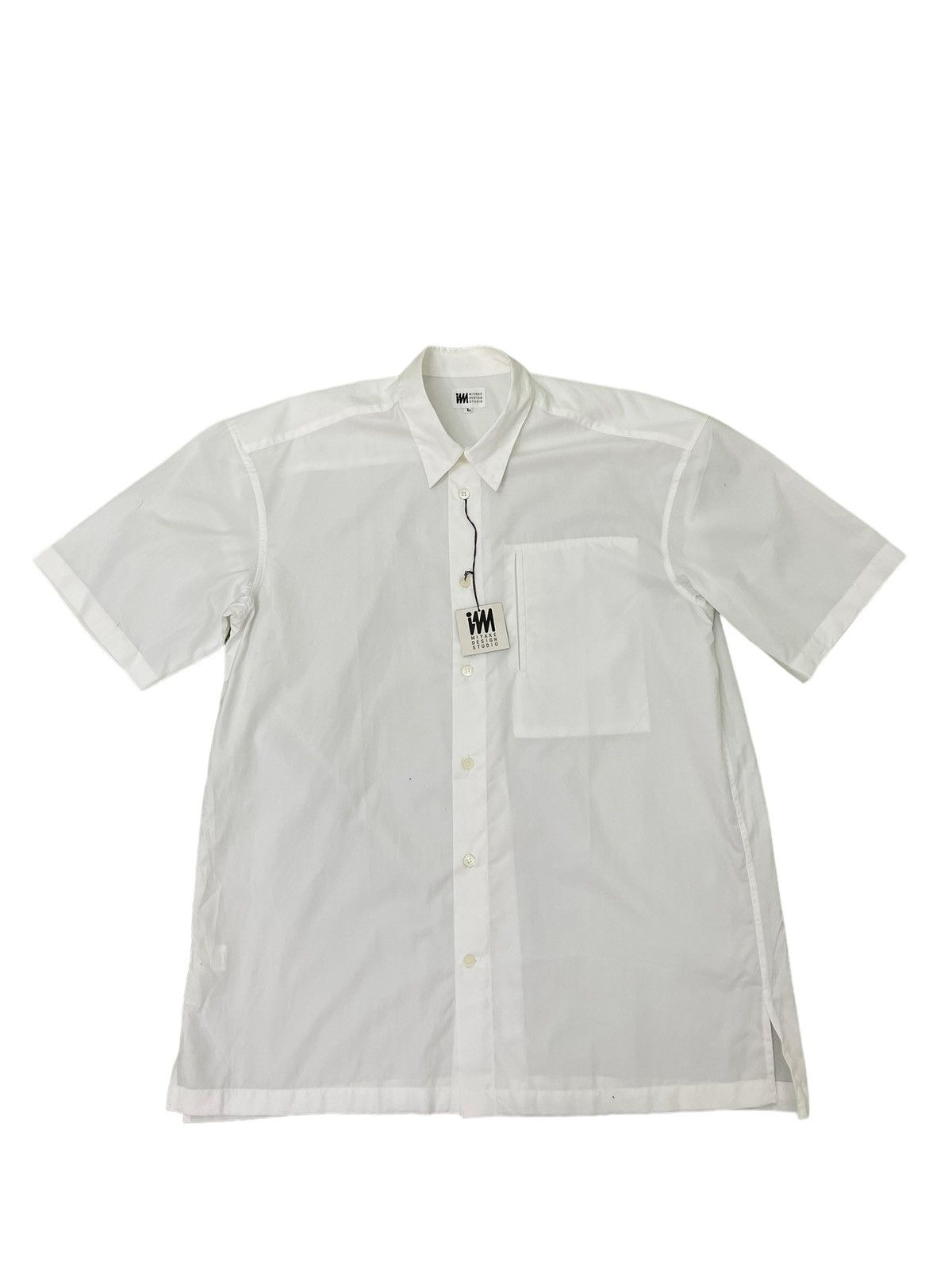 Issey Miyake Deadstock Oversized White Shirt IM Issey Miyake 5🟩4 Size US L / EU 52-54 / 3 - 2 Thumbnail