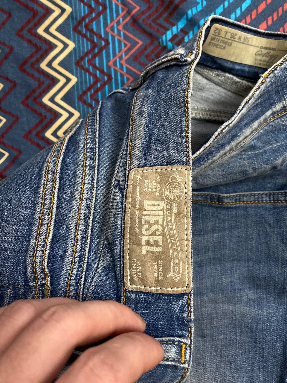 Diesel × Vintage Vintage Diesel Industry Faded Denim Jeans Size 26" / US 2 / IT 38 - 4 Thumbnail