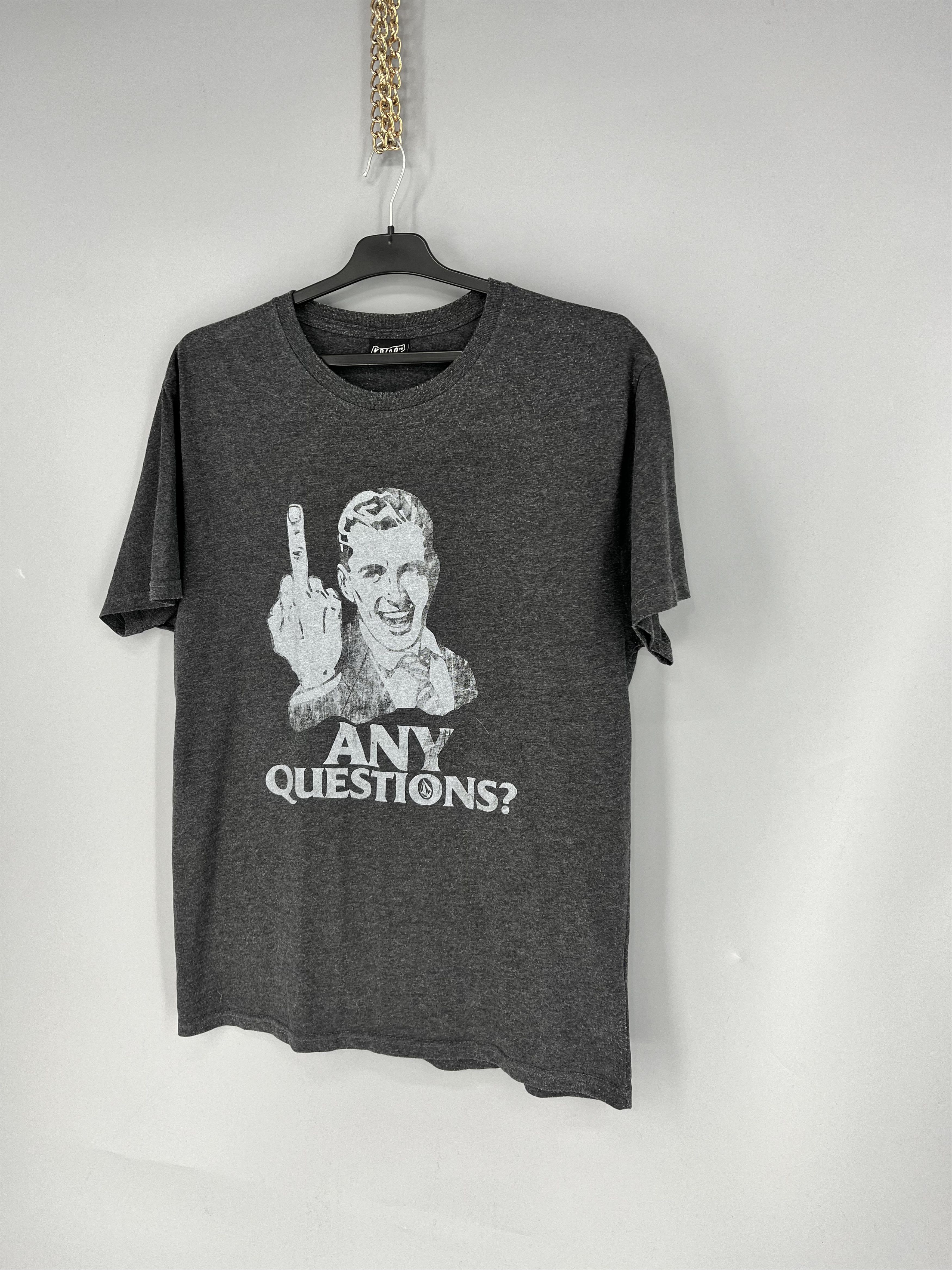 Other Vintage Tshirt VOLCOM ANY QUESTIONS Size US L / EU 52-54 / 3 - 3 Thumbnail