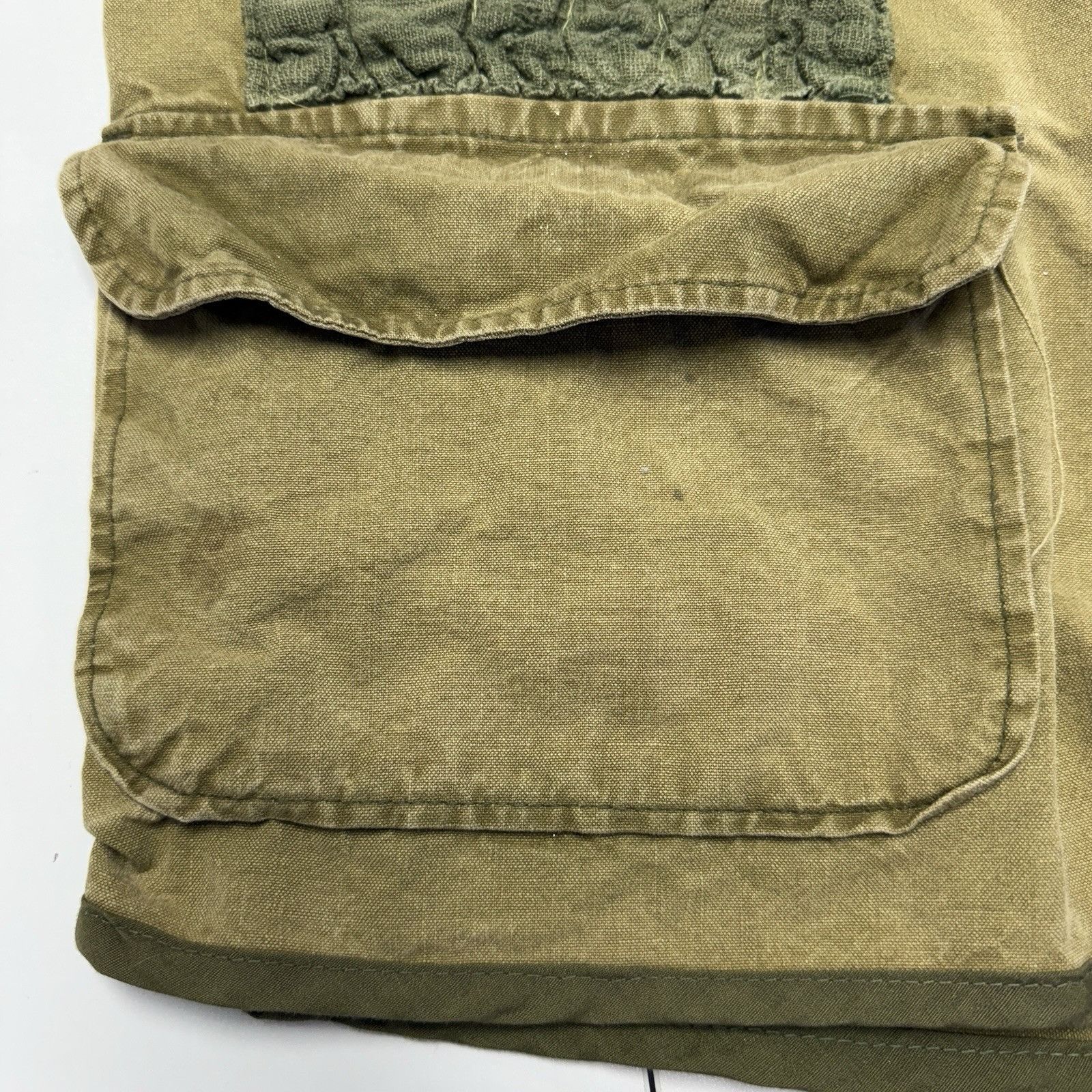 Vintage Vintage Sport Bilt Shooting Vest Mens Medium Green Canvas Fu Size US M / EU 48-50 / 2 - 4 Thumbnail