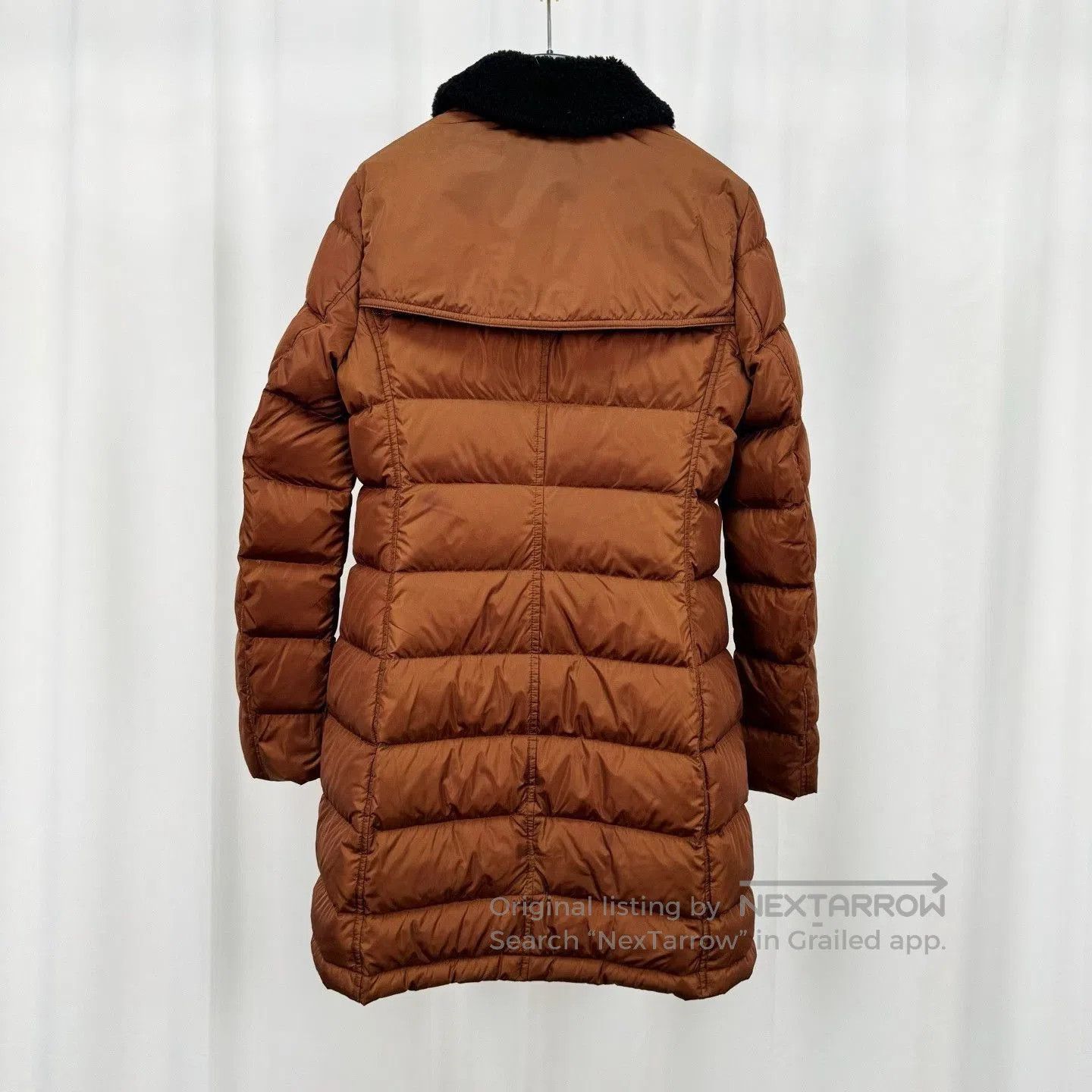 Burberry Burberry Brown Double-Breasted Down Jacket. Size S / US 4 / IT 40 - 2 Thumbnail